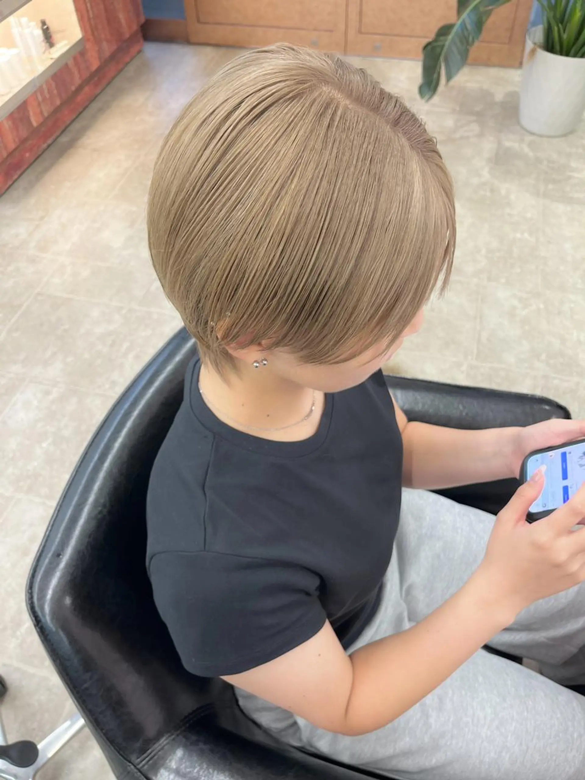 ショート ヘアカラー MATTY rioのヘアスタイル