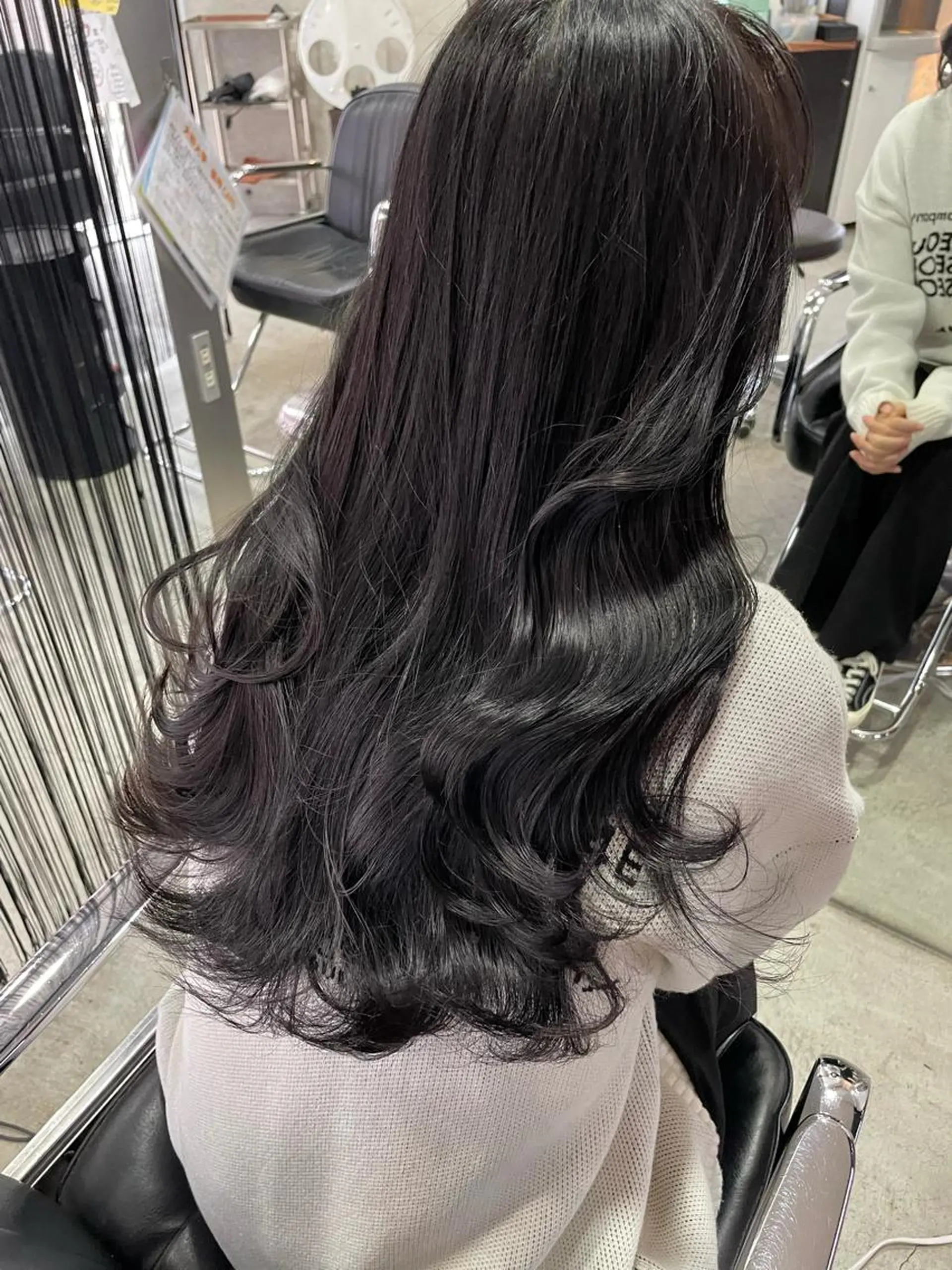 ロング カット ヘアカラー トリートメント 韓国ヘア🤍 慎之介のヘアスタイル