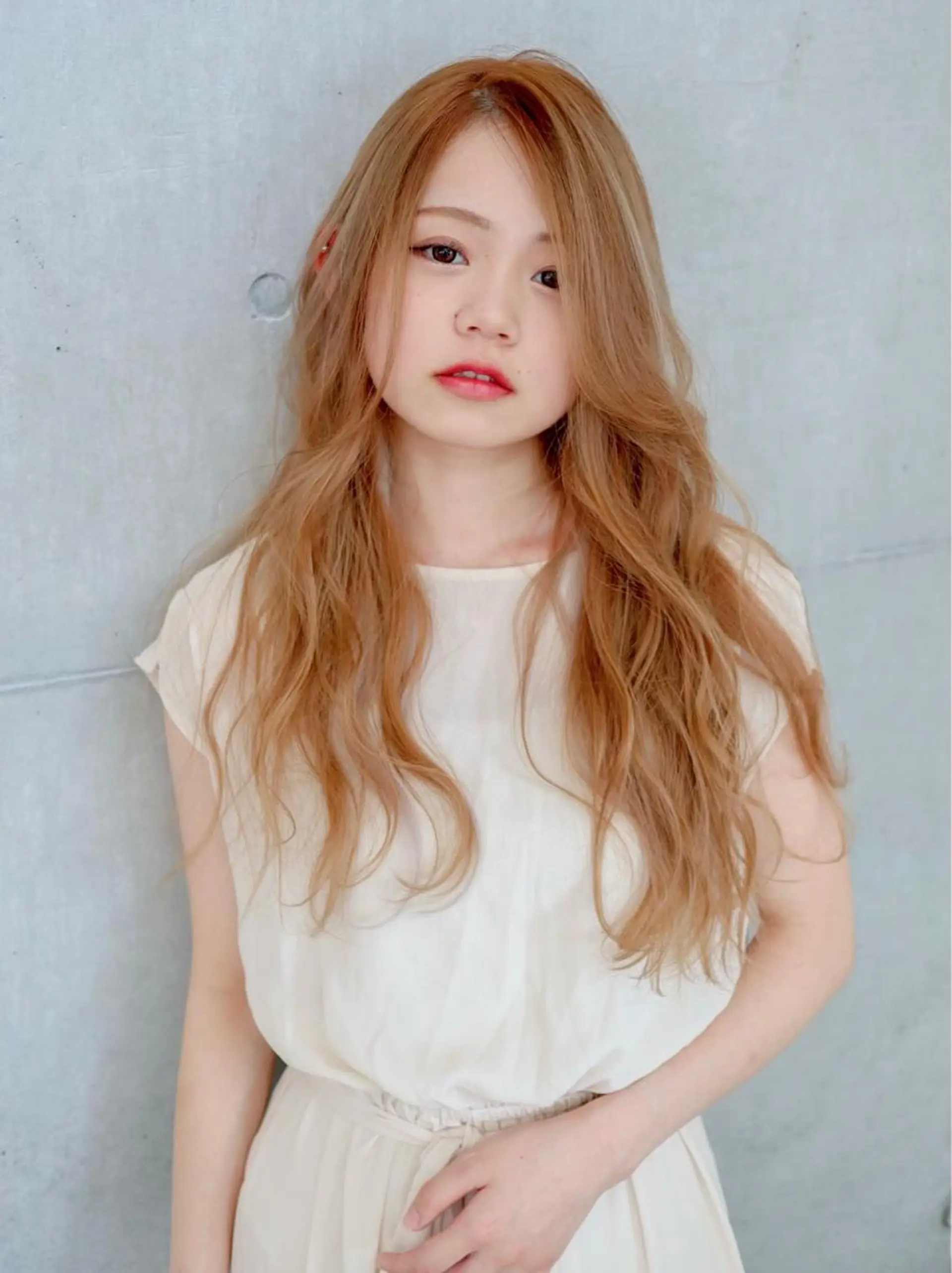 ロング 山内 悠のヘアスタイル