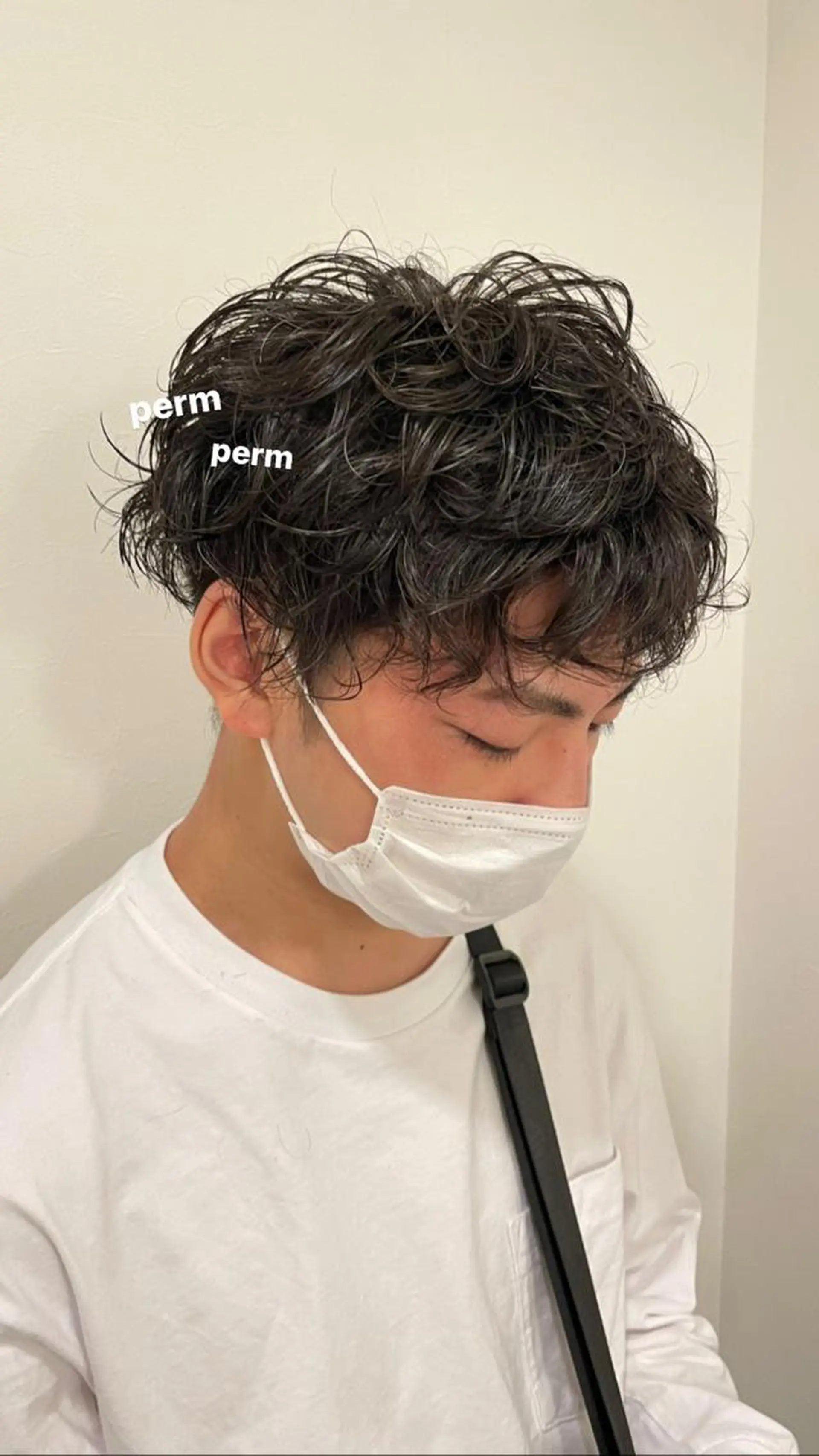 メンズ 韓国レイヤーカット/ 艶カラー/ noaのヘアスタイル