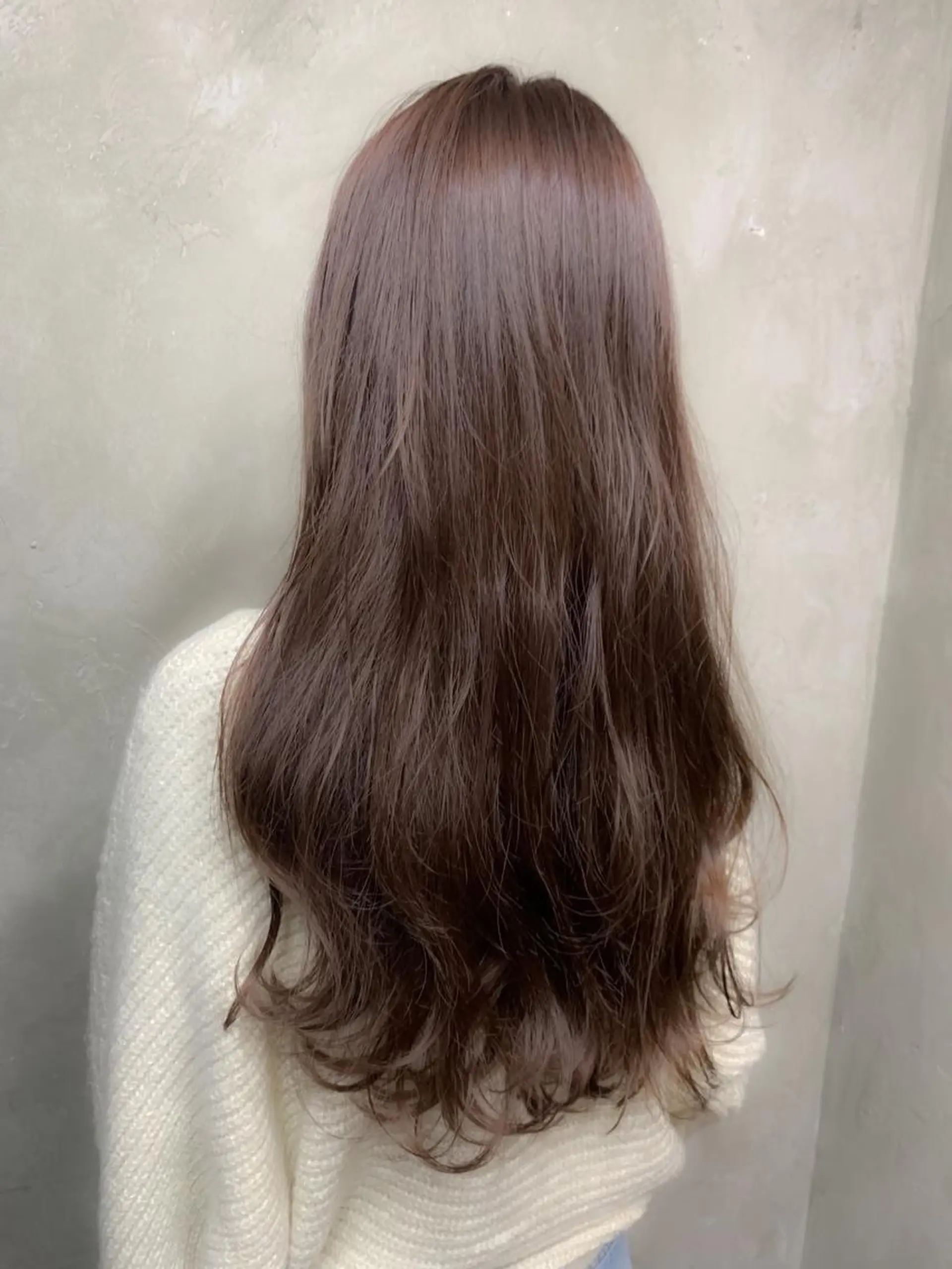 セミロング カット ヘアカラー トリートメント 🌈髪質改善💕 縮毛矯正✨青木まで✨のヘアスタイル