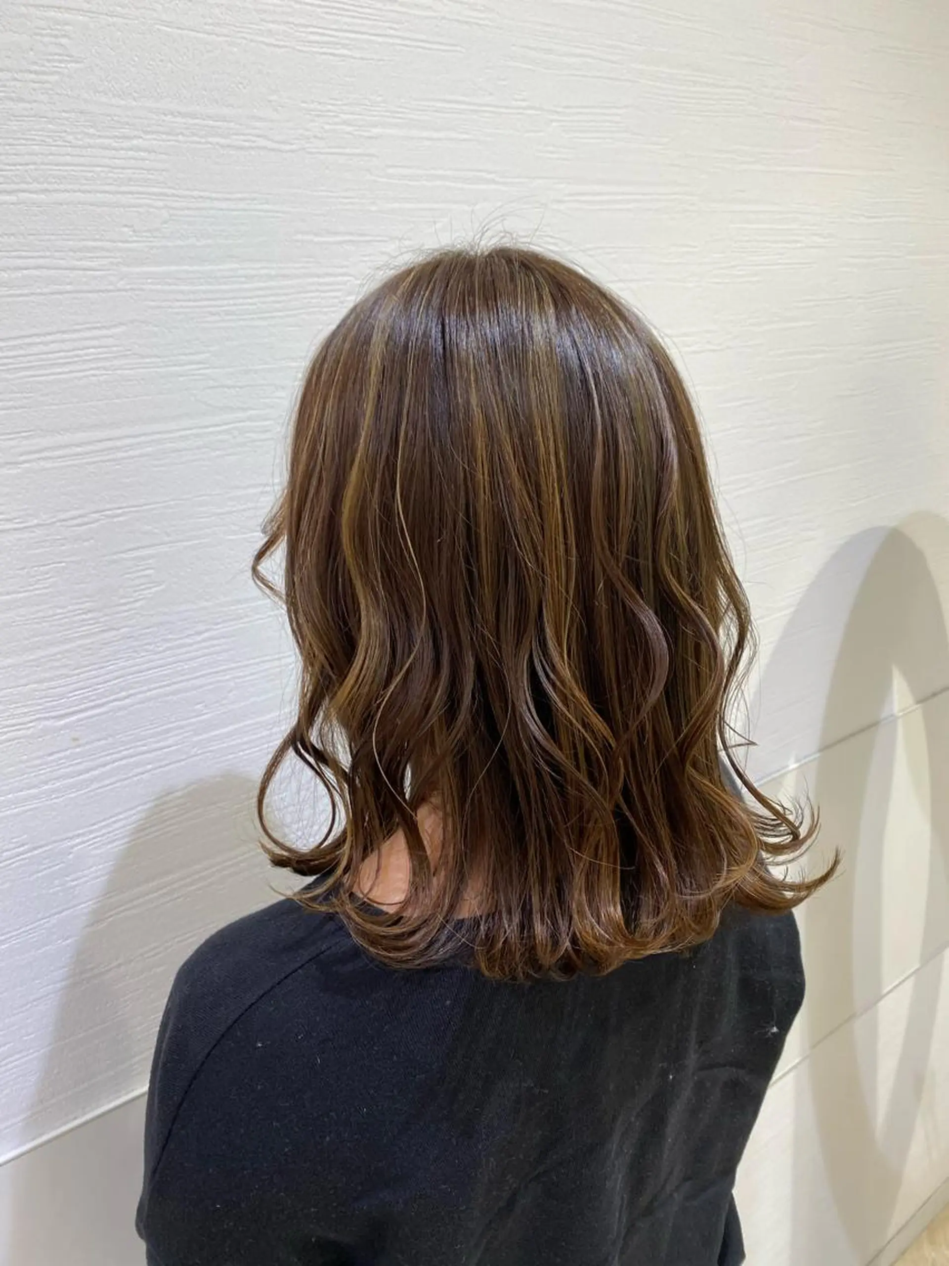 ミディアム カラー ナチュラル艶カラー 🤎maoのヘアスタイル
