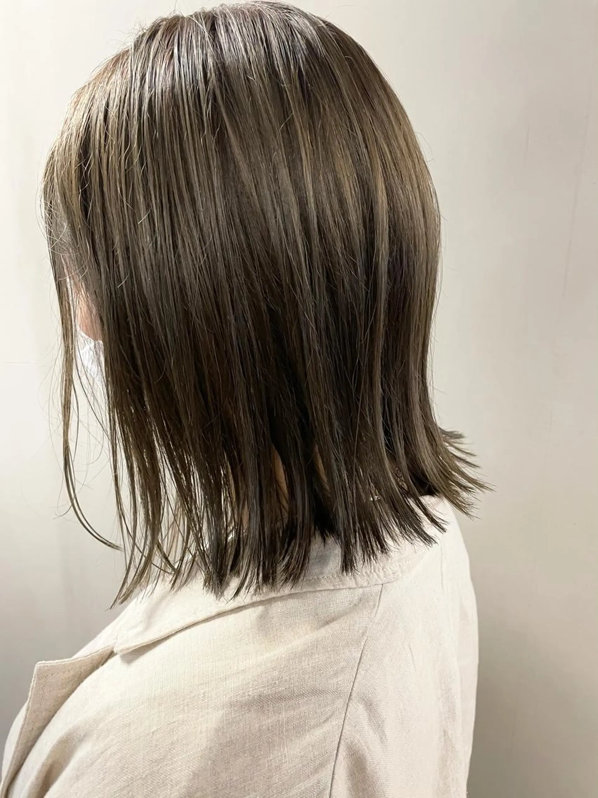 ミディアム カラー カット ヘアカラー トリートメント tatsumi/ボブ ウルフ/レイヤーのヘアスタイル