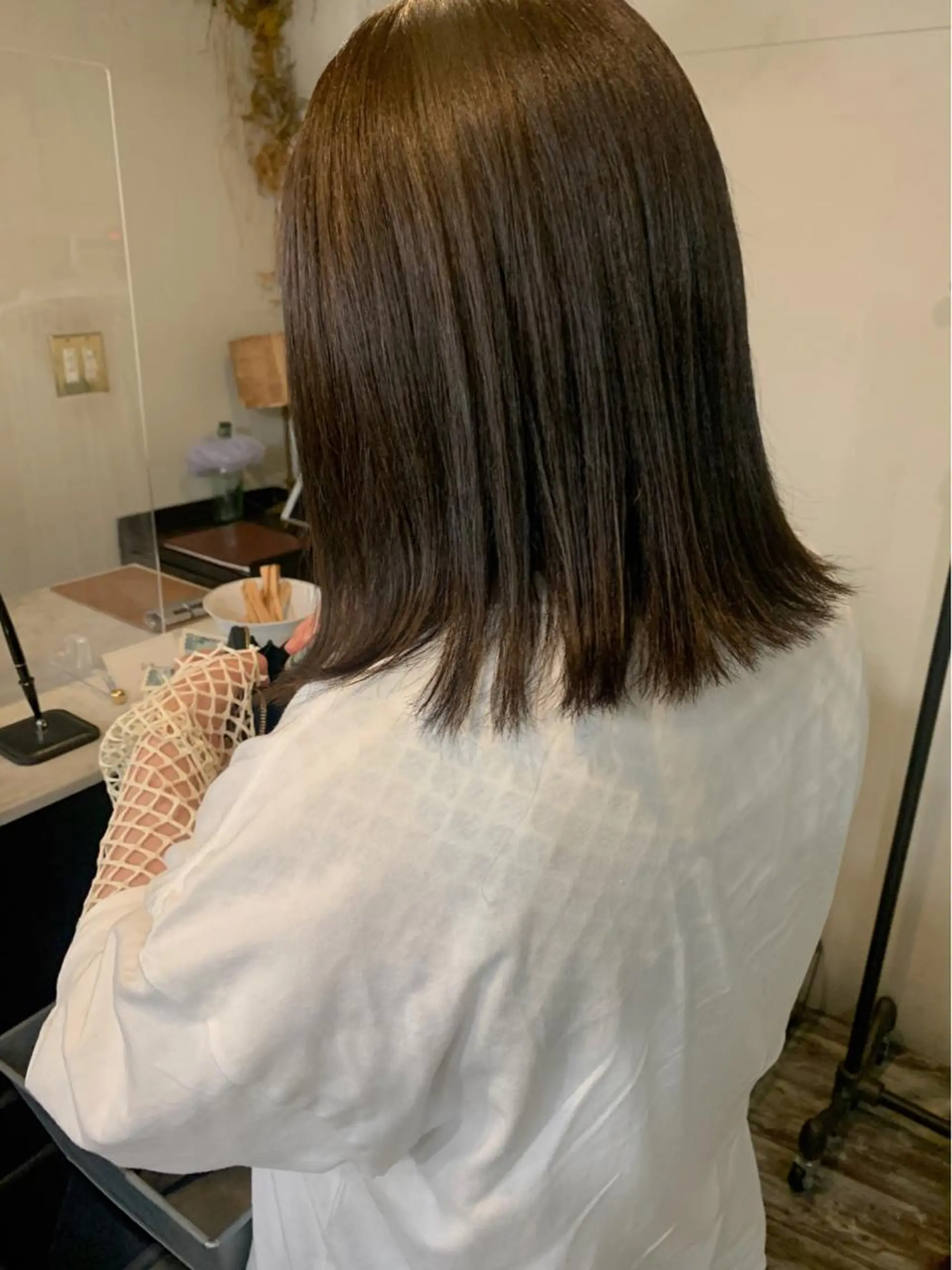 ミディアム ボブ/顔まわりカット 💫大澤奈緒美のヘアスタイル