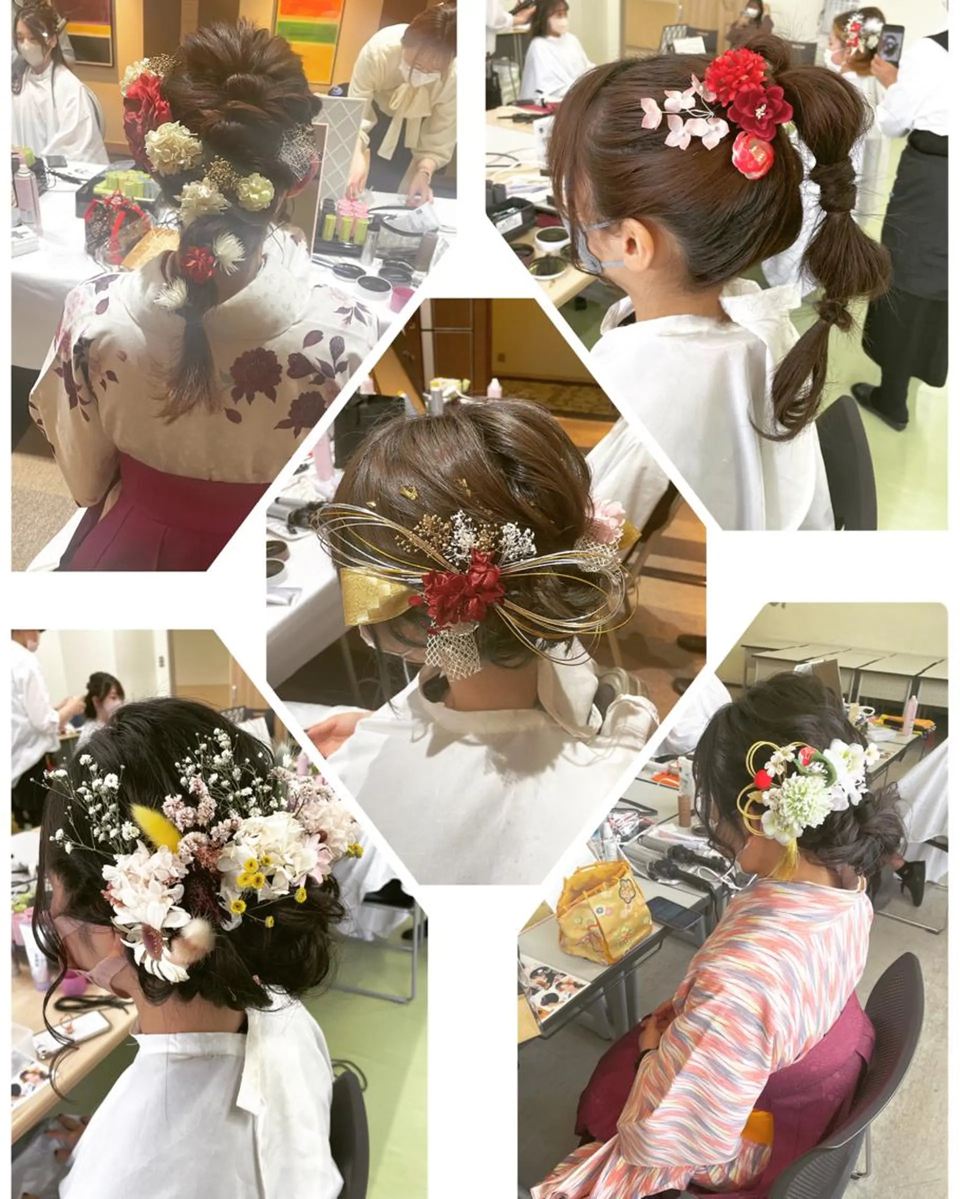 ヘアアレンジ 着付け HempBeauty 浅野アサミのヘアスタイル