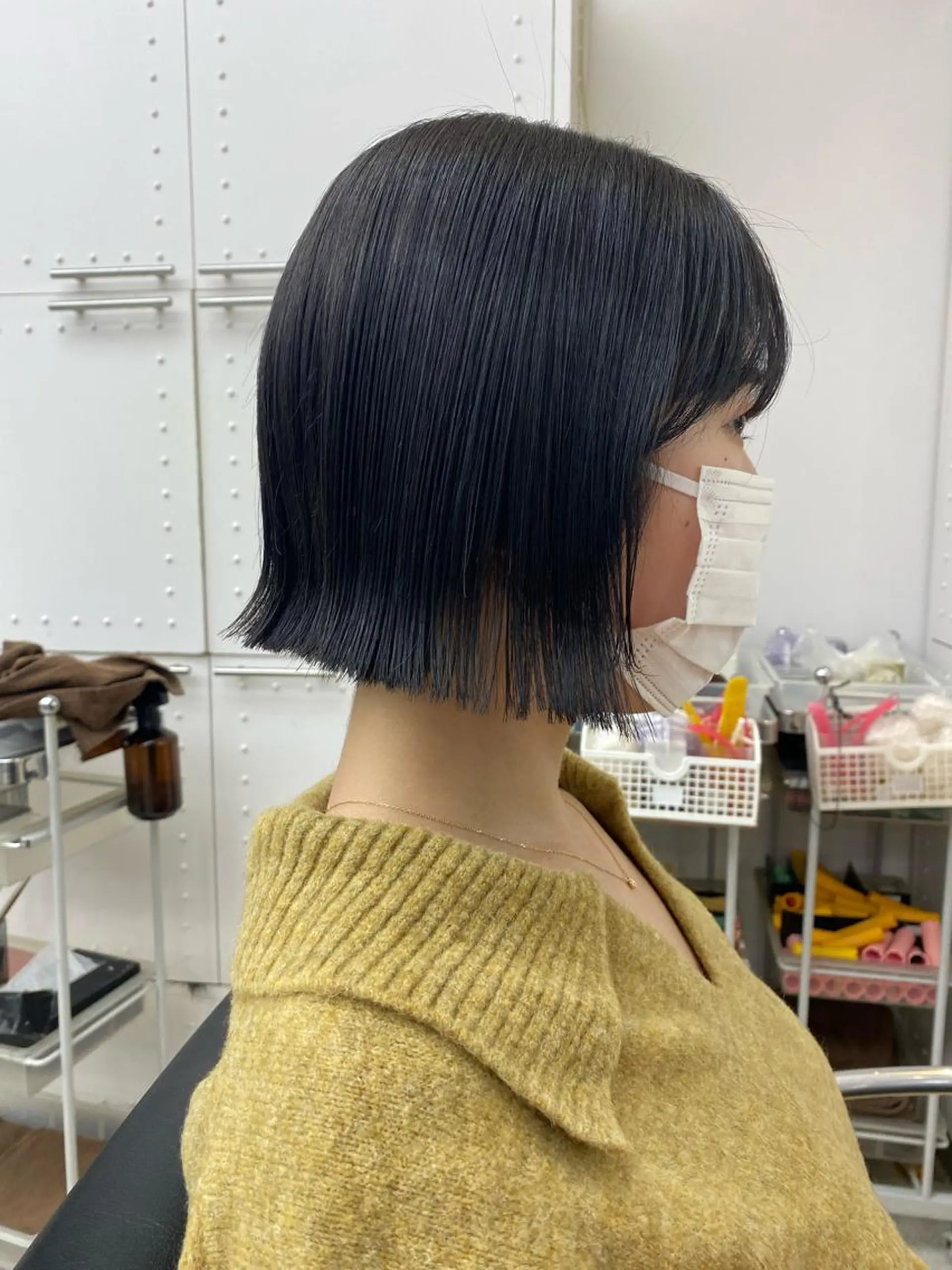 ショート ボブ 韓国レイヤー×モテ髪 /MITSUKI🤍のヘアスタイル