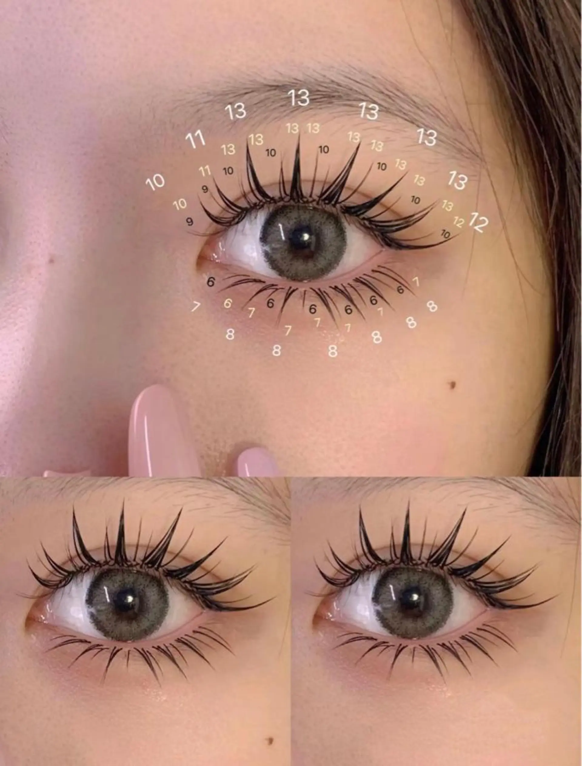 マツエク・マツパ サロン ベネのマツエク・マツパデザイン