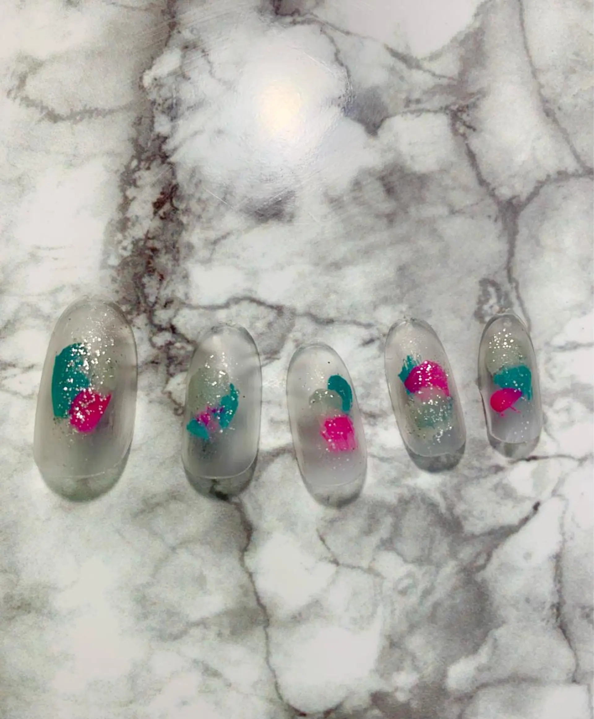 ネイル マルサンカクシカク所属・○△□ 守口市のネイルデザイン