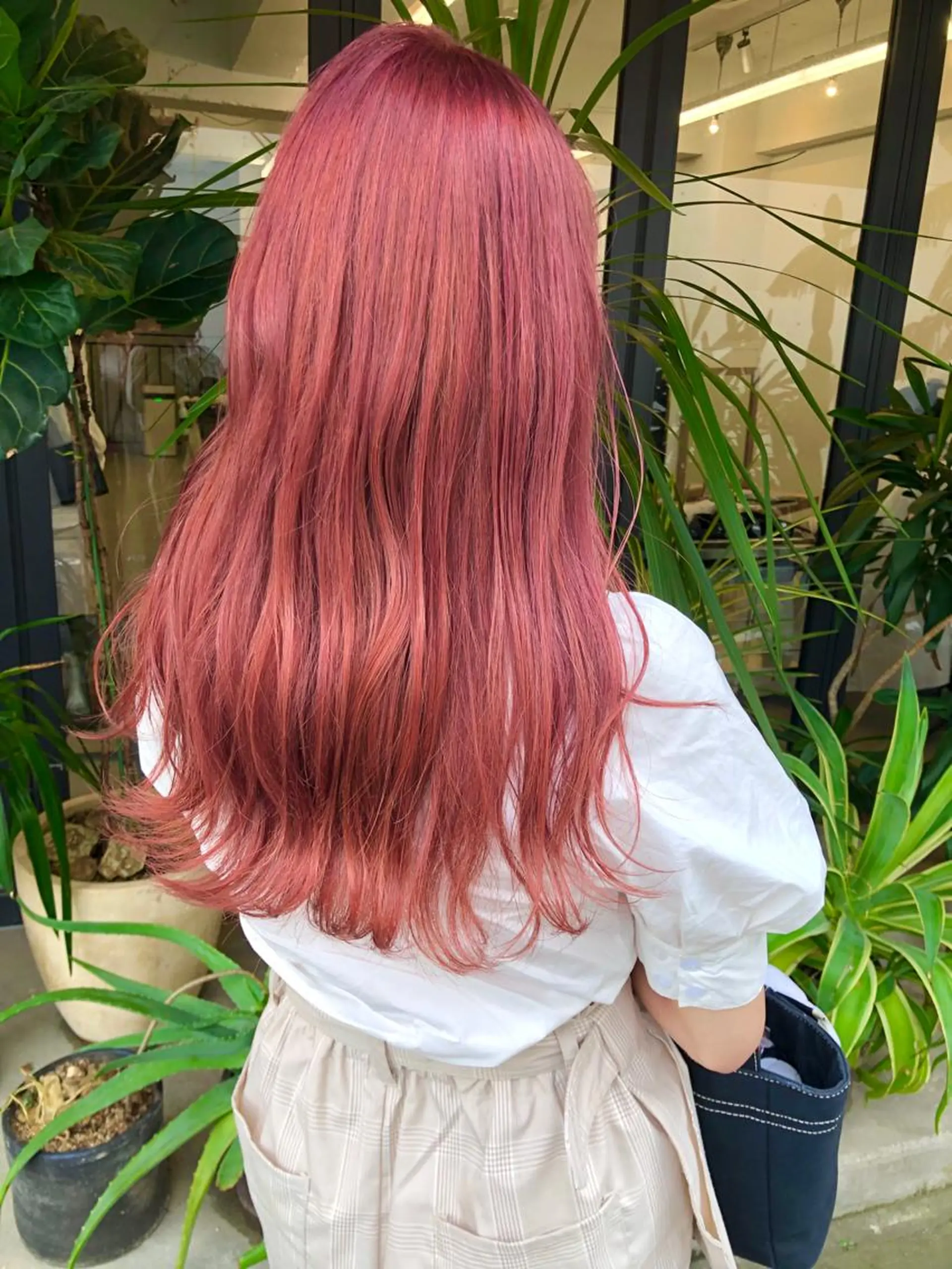 ロング カラー leben serikaのヘアスタイル