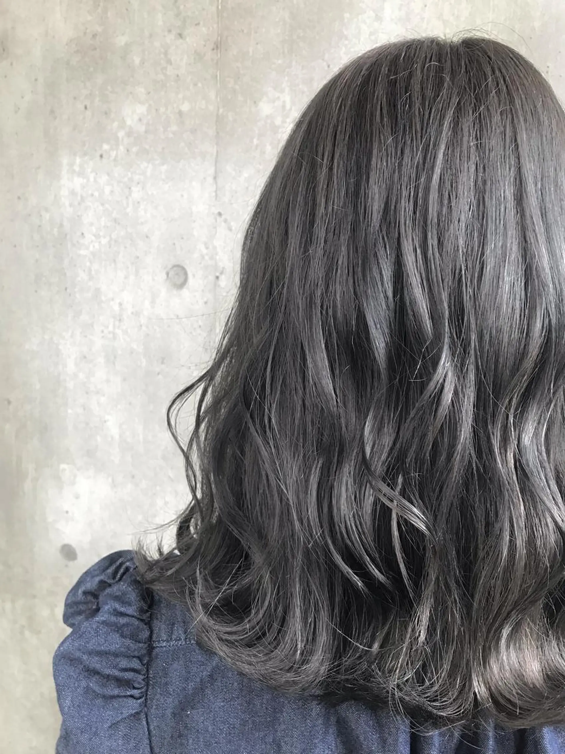 ミディアム カラー 松本平太郎美容室大宮店所属・もりたみかこ 美容師お休み中のヘアスタイル