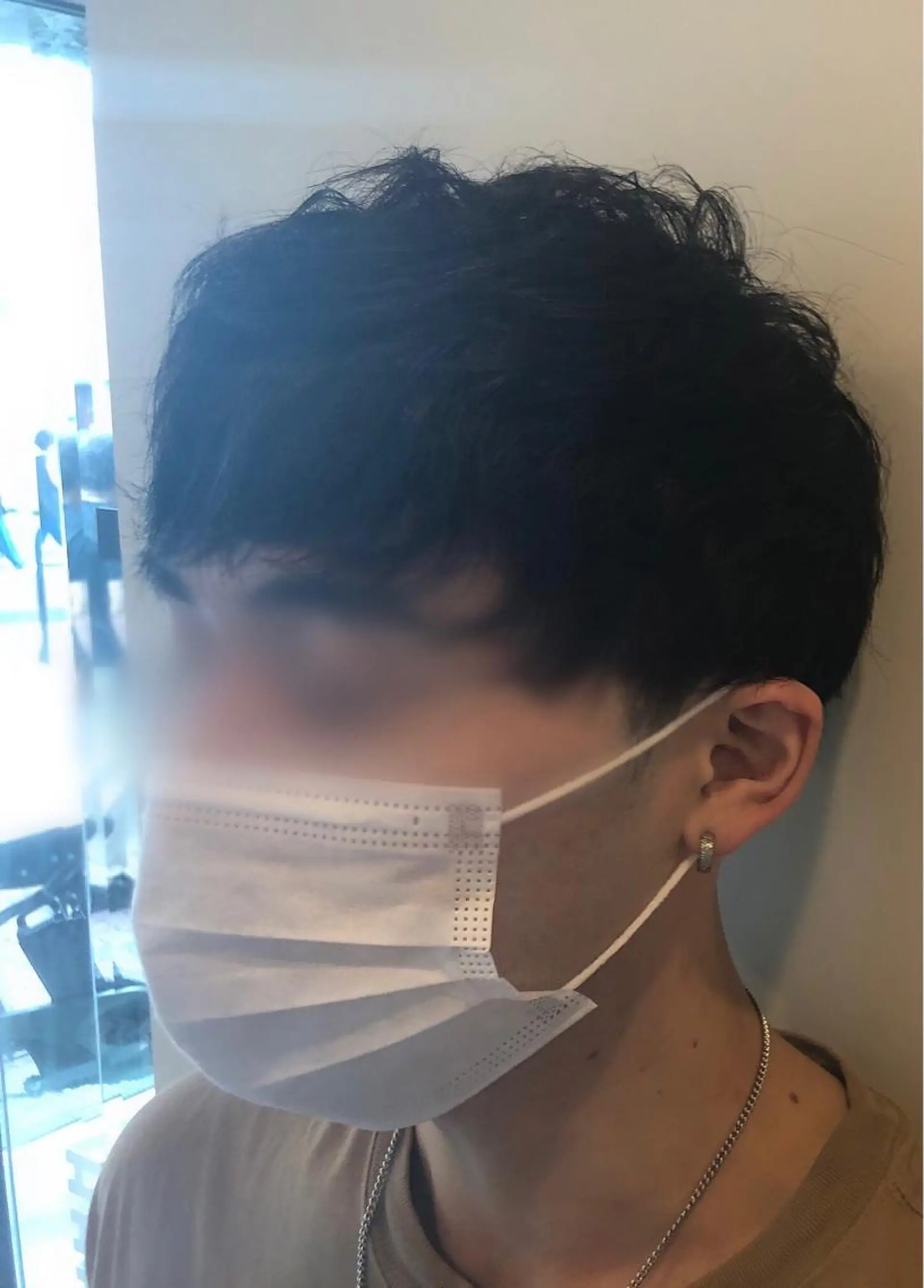 メンズ マッシュ ツーブロック 刈り上げ Hair&Make Nahoのマツエク・マツパデザイン