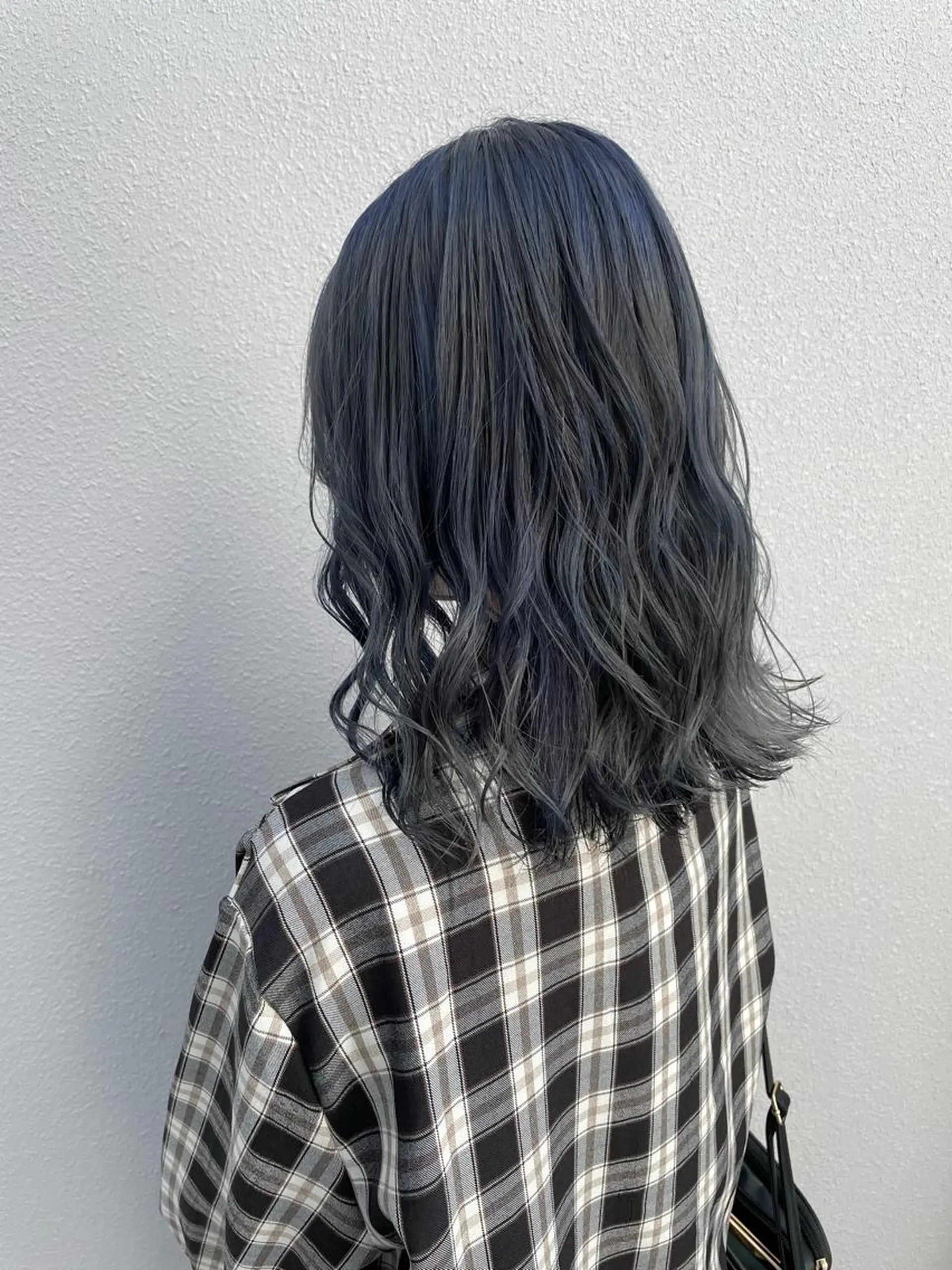 ミディアム 切りっぱなしボブ ショートボブ ミディアムパーマ ミストバング ボブ C’LD hair produce /シールドヘア所属・モテ髪/ボブ/ショー ト/アダチフウトのヘアスタイル