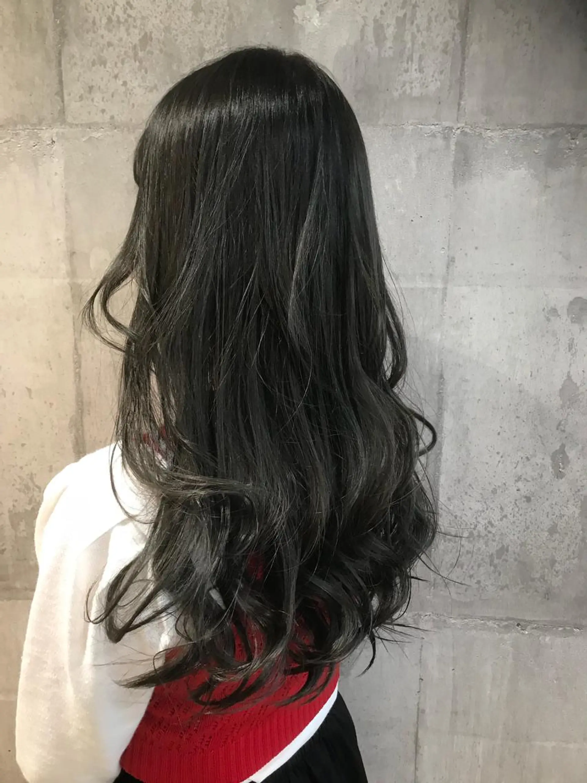 ロング カラー パーマ ヘアアレンジ メンズ キッズ ネイル マツエク・マツパ ヘアカラー トリートメント EnBlesS西宮 マンツーマン神道有基のヘアスタイル