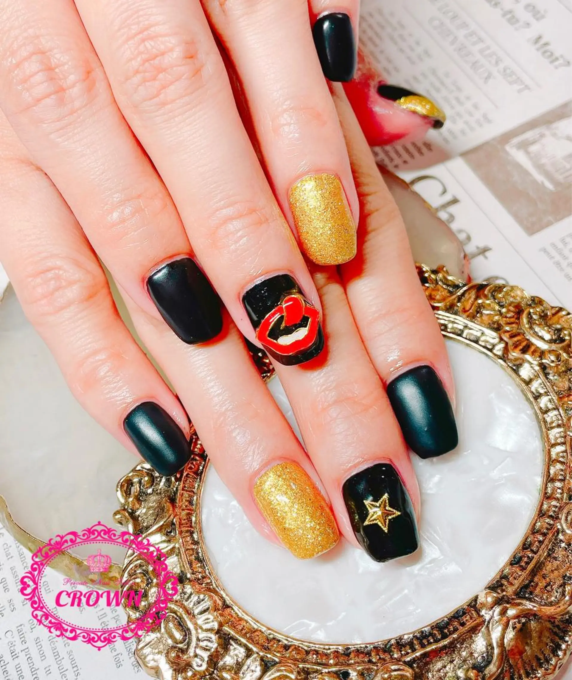 ネイル CROWN プライベートサロンのネイルデザイン