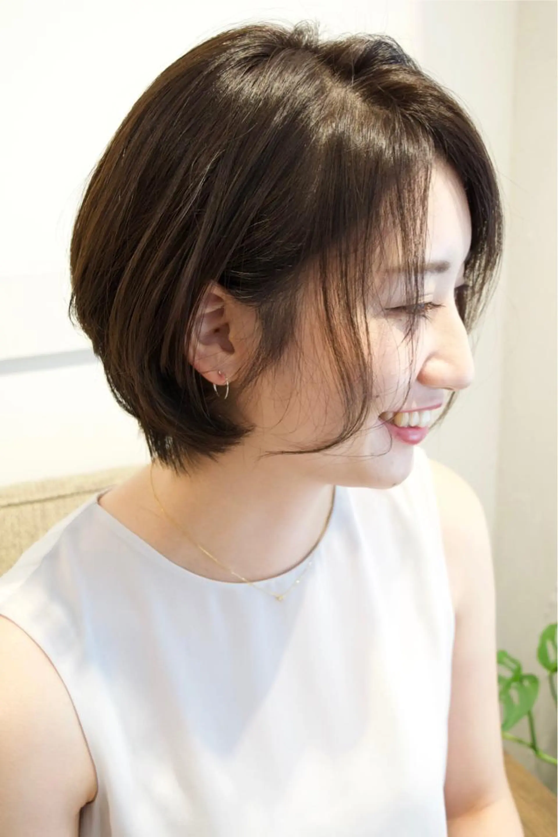 ショート .zip by note所属・西田 愛華のヘアスタイル