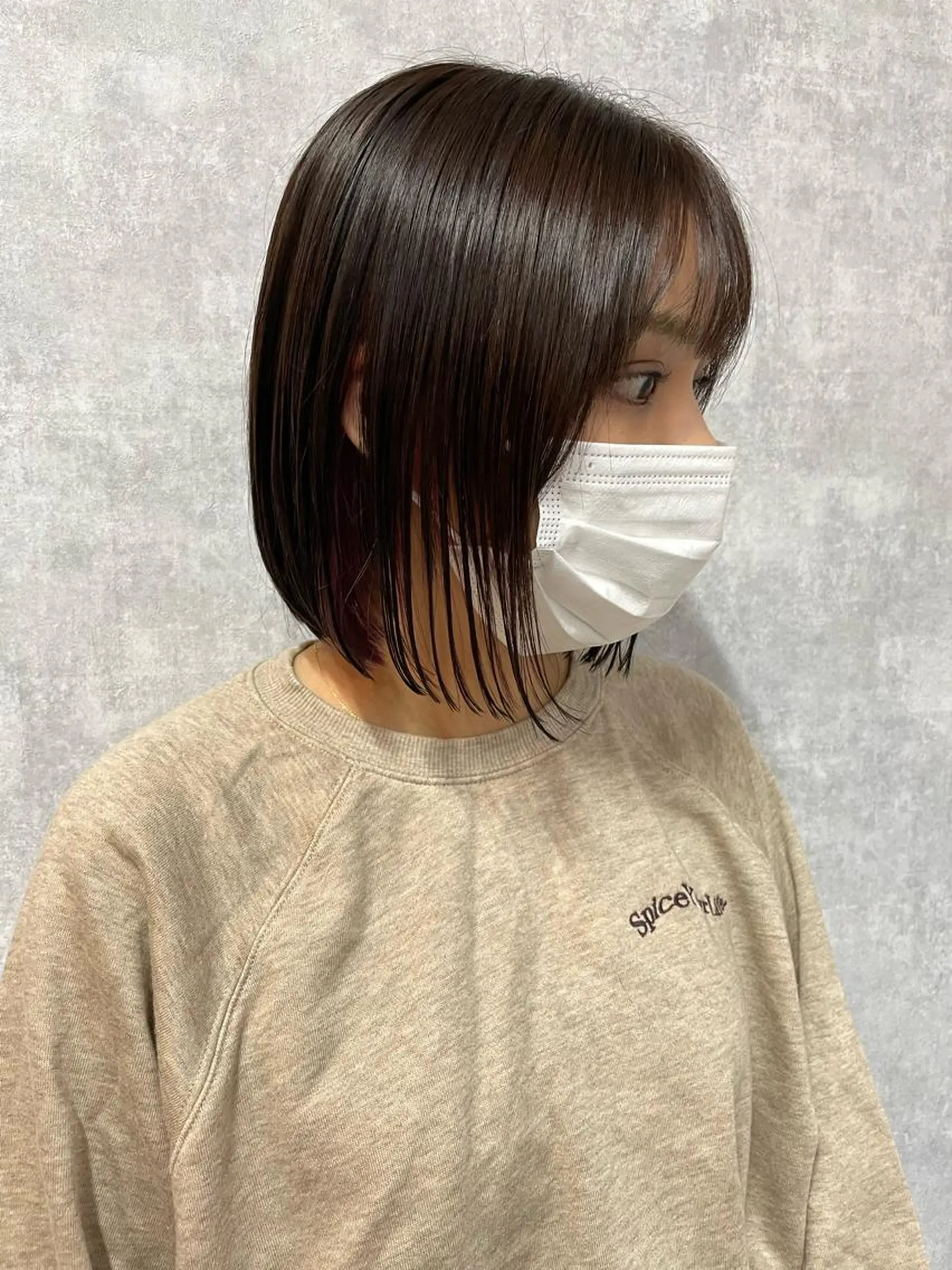 ショート 切りっぱなしボブ ショートボブ ハンサムショート 丸みショート アッシュ C’LD hair  produce /シールドヘア所属・モテ髪/ボブ/ショー ト/アダチフウトのヘアスタイル