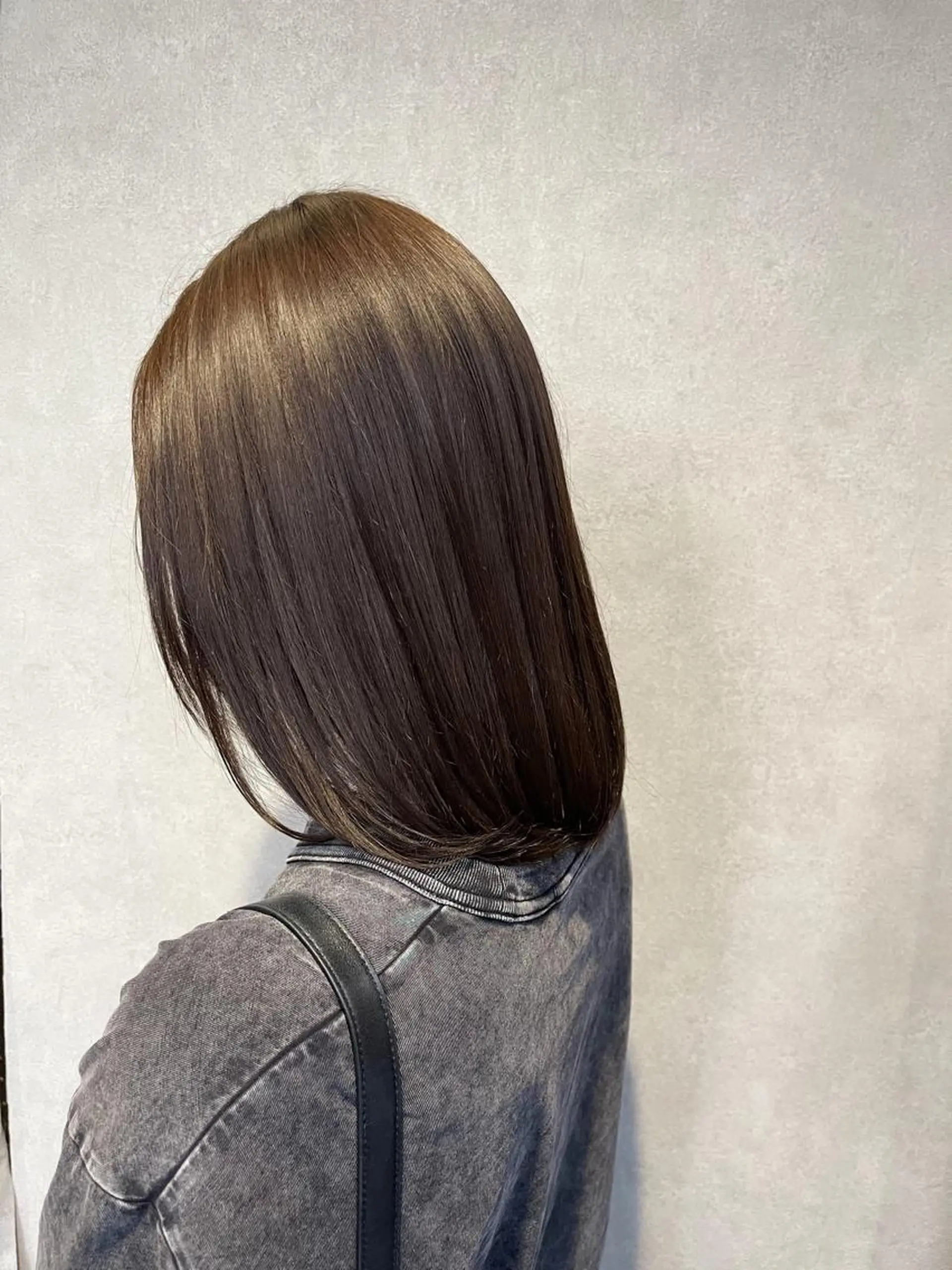 セミロング トリートメント 栗本 博史のヘアスタイル