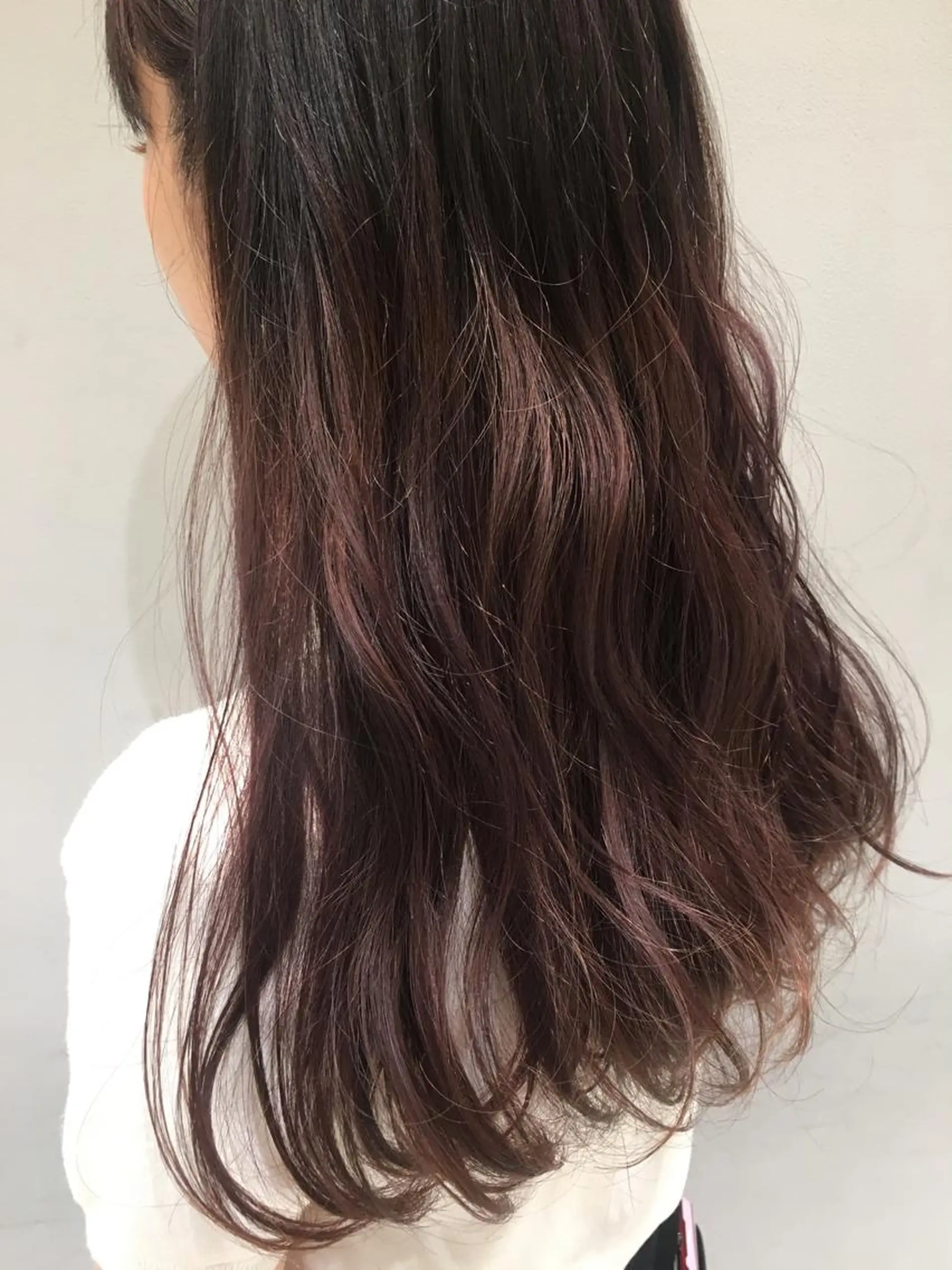 ロング カラー グラデーションカラー ピンクカラー バイオレットカラー 🦖鶴岡香純🦖 5/1から復帰しますのヘアスタイル