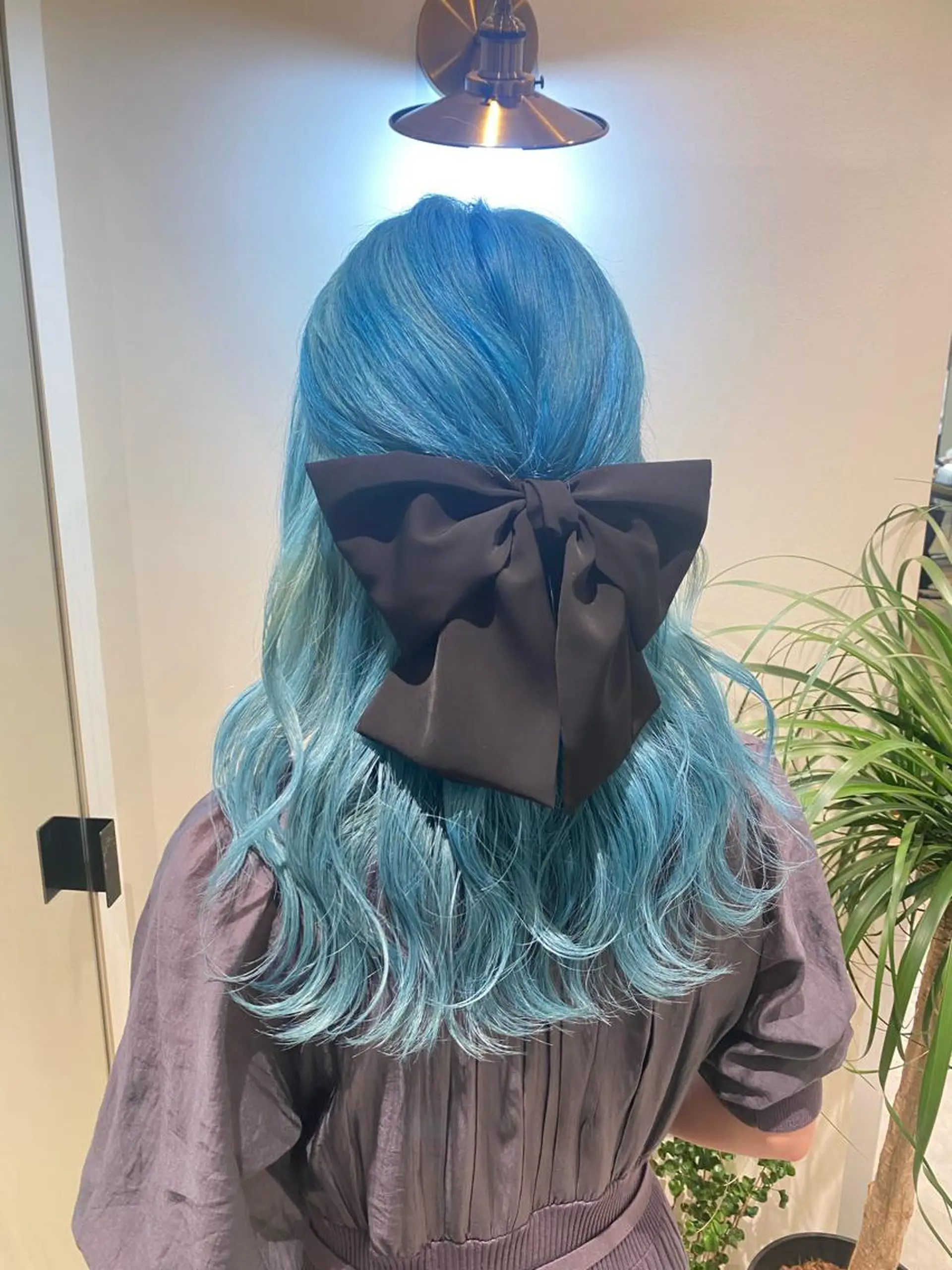 ロング カラー ヘアアレンジ 銀座/前髪顔まわり/ 透明感カラー/danのヘアスタイル