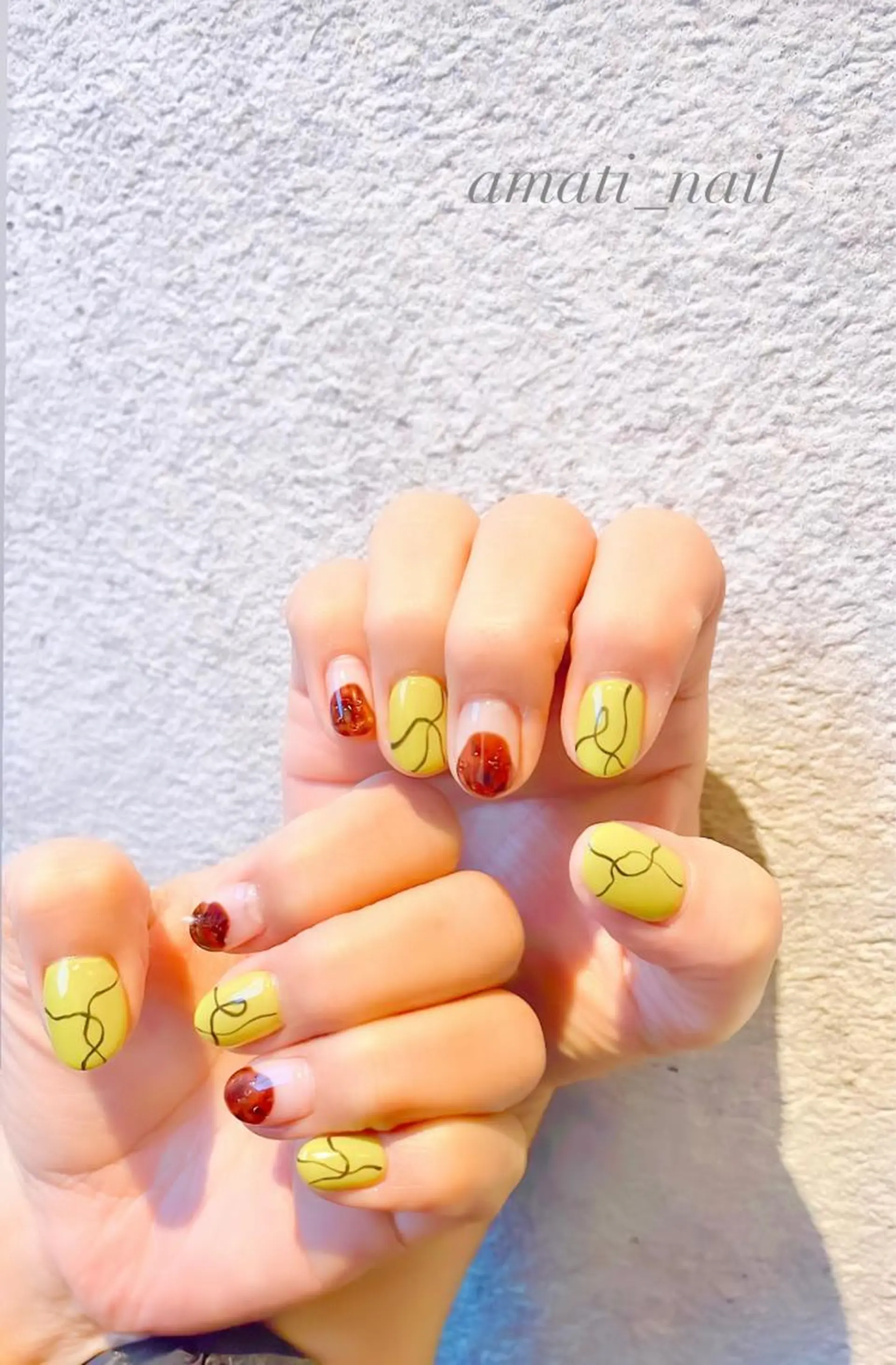 ネイル アニマル柄 マグネットネイル ミラーネイル ニュアンスネイル ワンカラーネイル ハンドネイル amati_nail TAKAKOのネイルデザイン