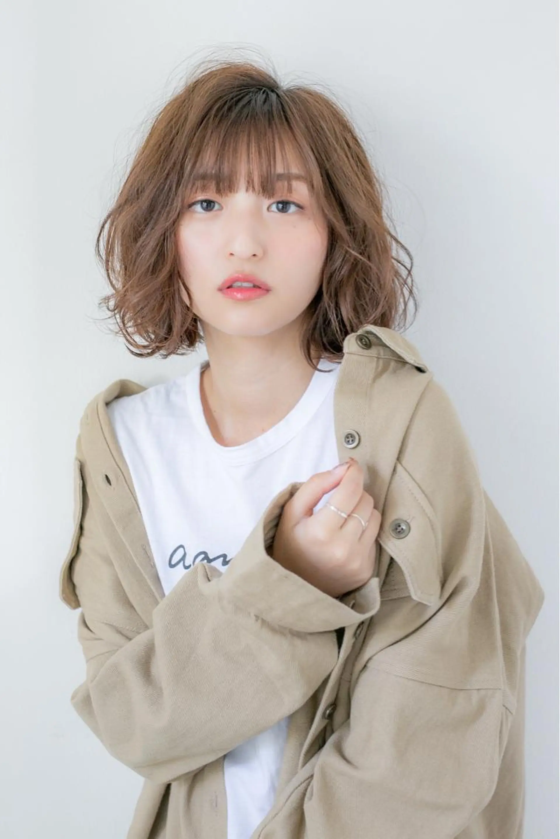 ミディアム 髪質改善レイヤー/ ボブたんの翔太のヘアスタイル