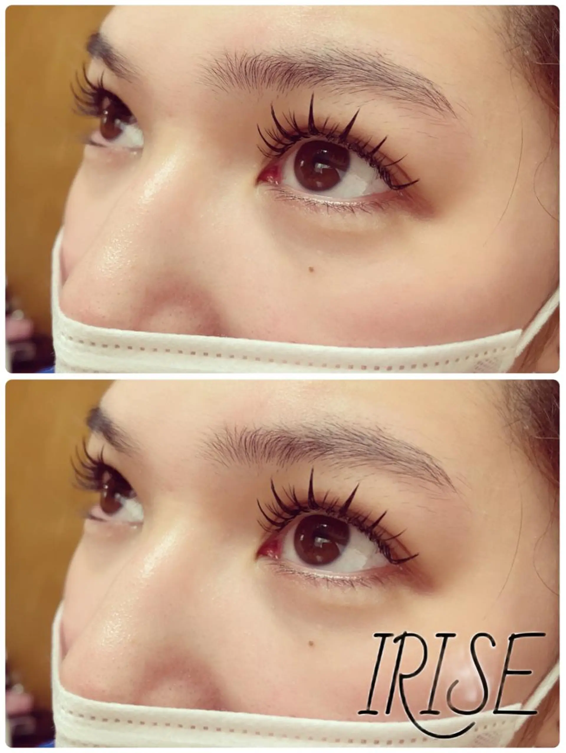 マツエク・マツパ バインドロック ワンホンマツエク マツエク salon de iriseのマツエク・マツパデザイン