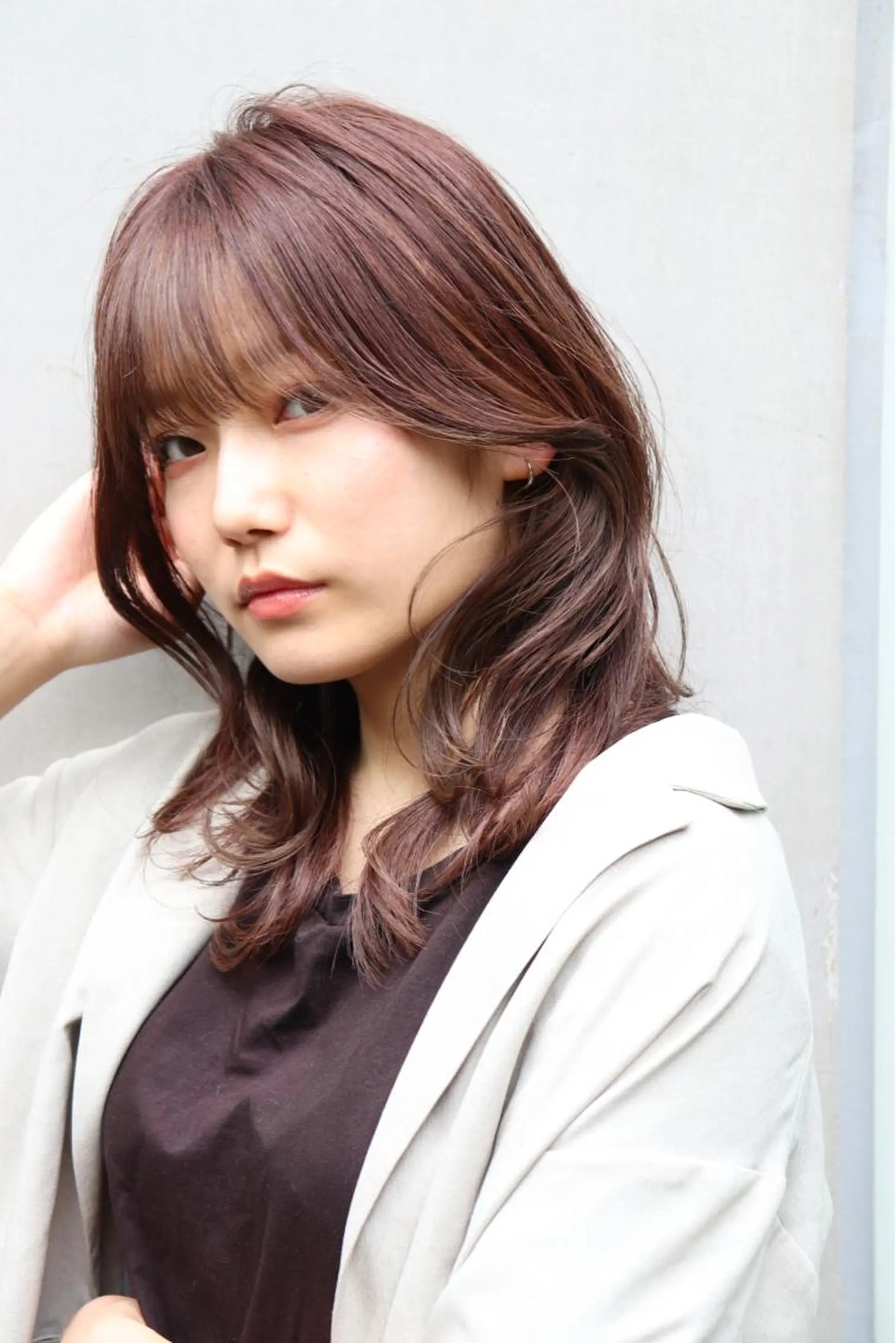 ミディアム ヘアアレンジ 銀座似合わせショート 店長　広瀬和輝のヘアスタイル