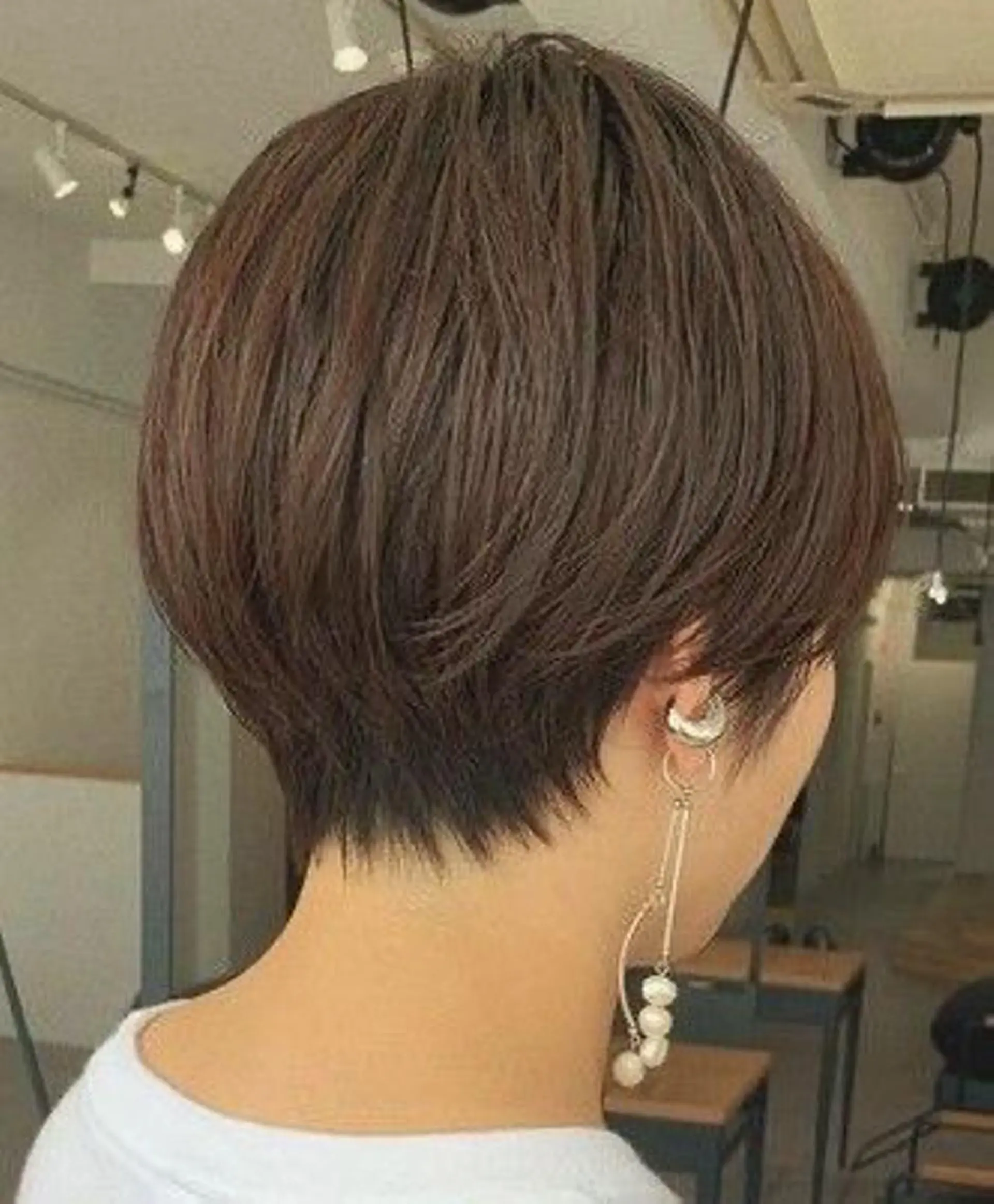 ショート カラー 吉田一輝 外国人パーマのヘアスタイル