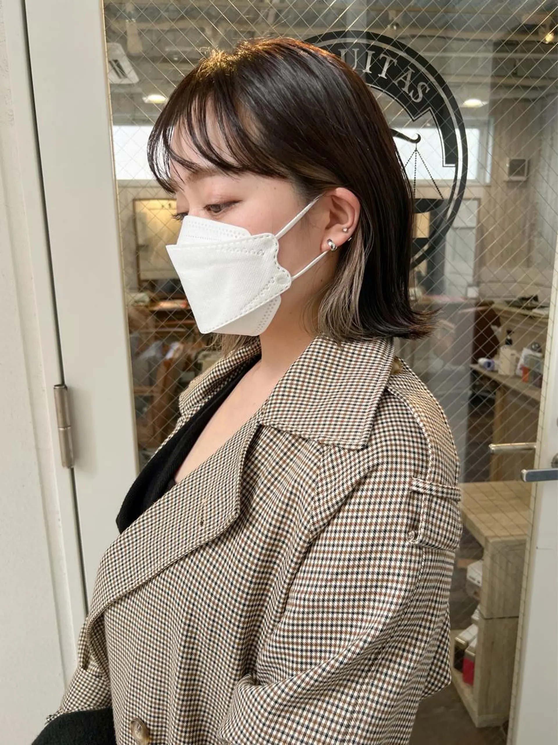 ショート カラー ショートボブ ベージュカラー ブリーチ 透明感カラー ダブルカラー 蔵前 デザインカット KOBAYASHIのその他イメージ