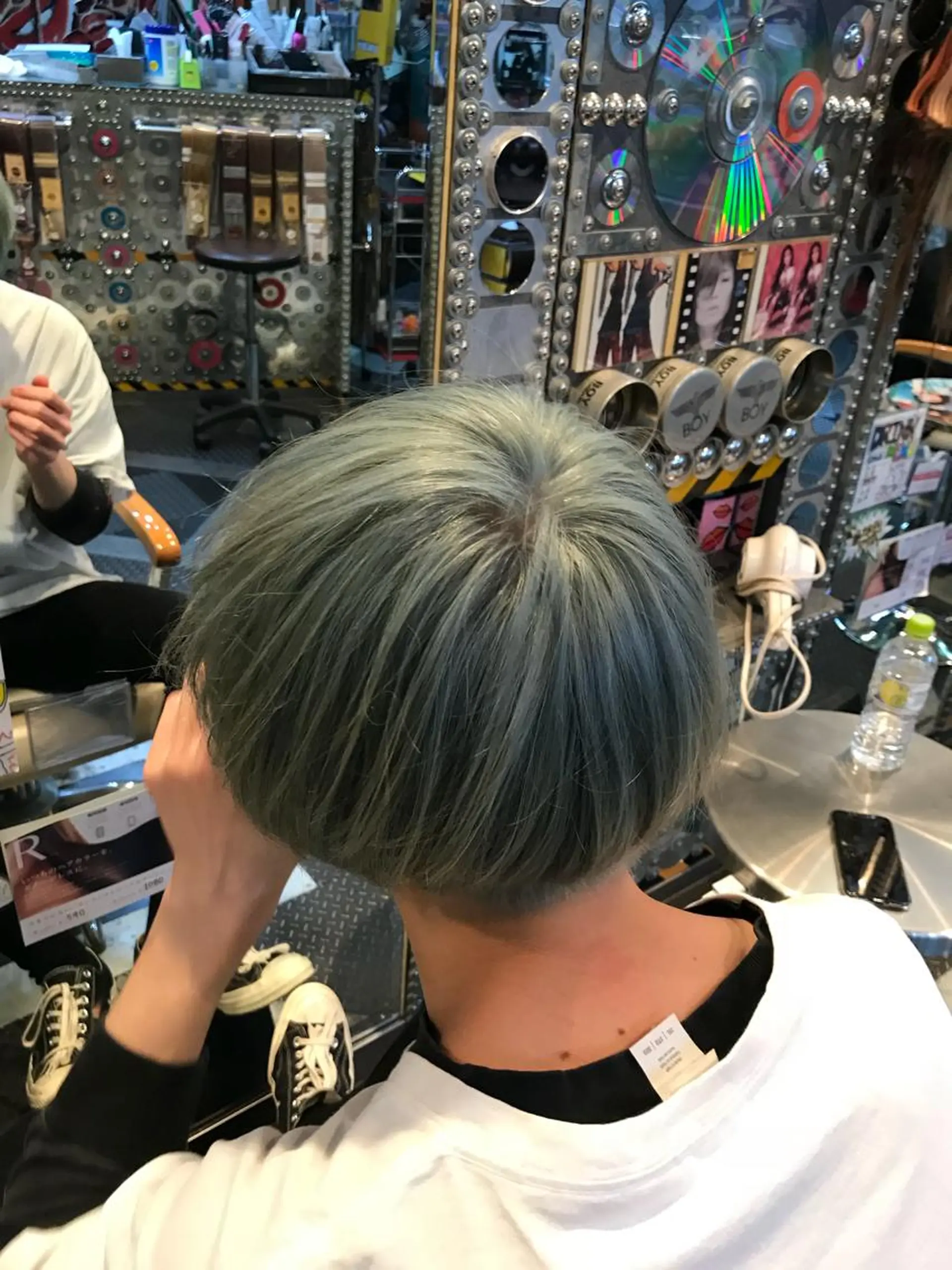 カラー メンズ メンズブリーチ ブリーチ 🌈派手髪エクステ ブレイズ🌈ひろとのヘアスタイル