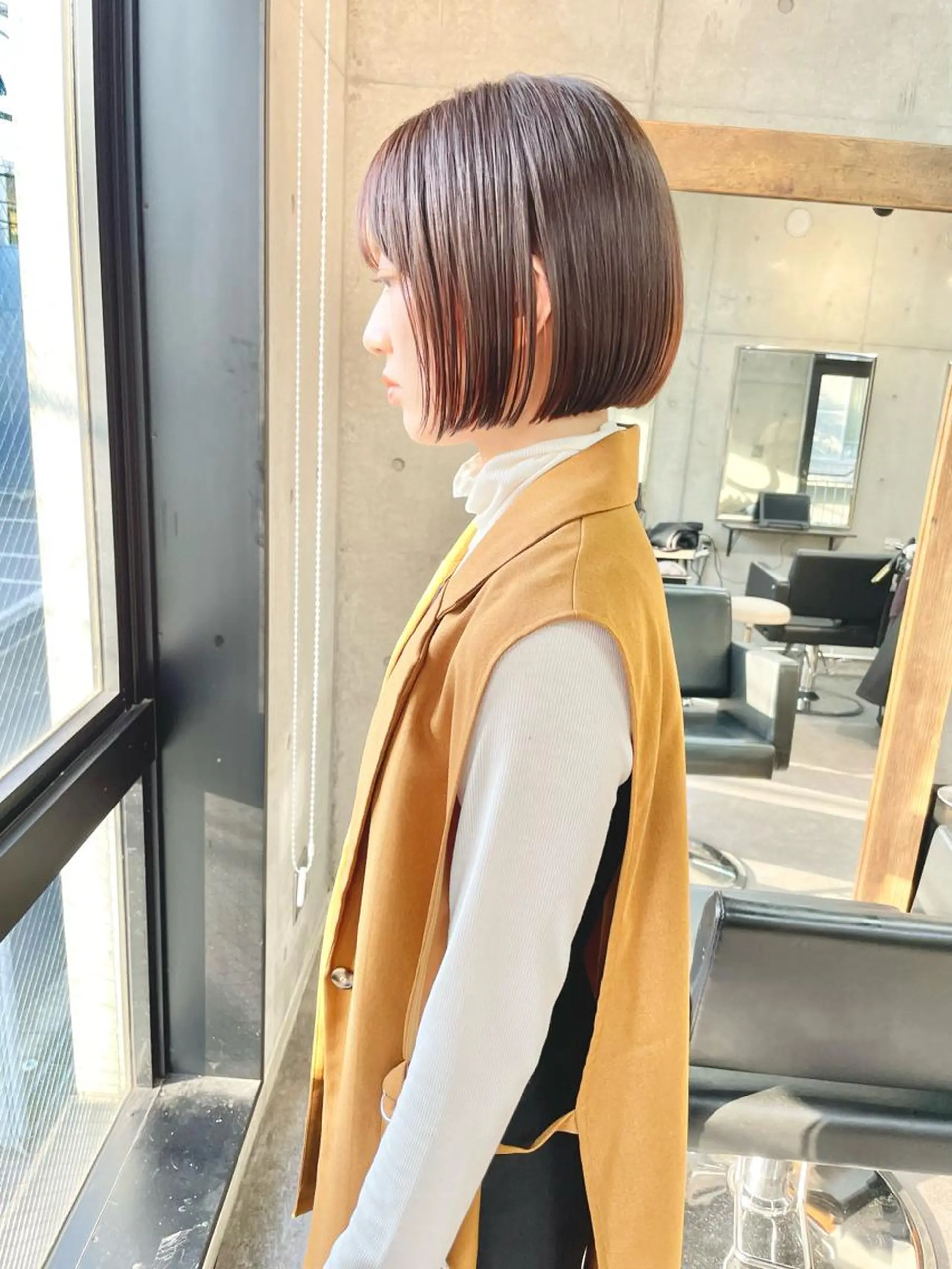 ショート カラー ショートボブ ハンサムショート アディクシーカラー イヤリングカラー ハイライトカラー カット ヘアカラー トリートメント ショートボブ髪質改善 縮毛矯正のプロ山道潤のヘアスタイル