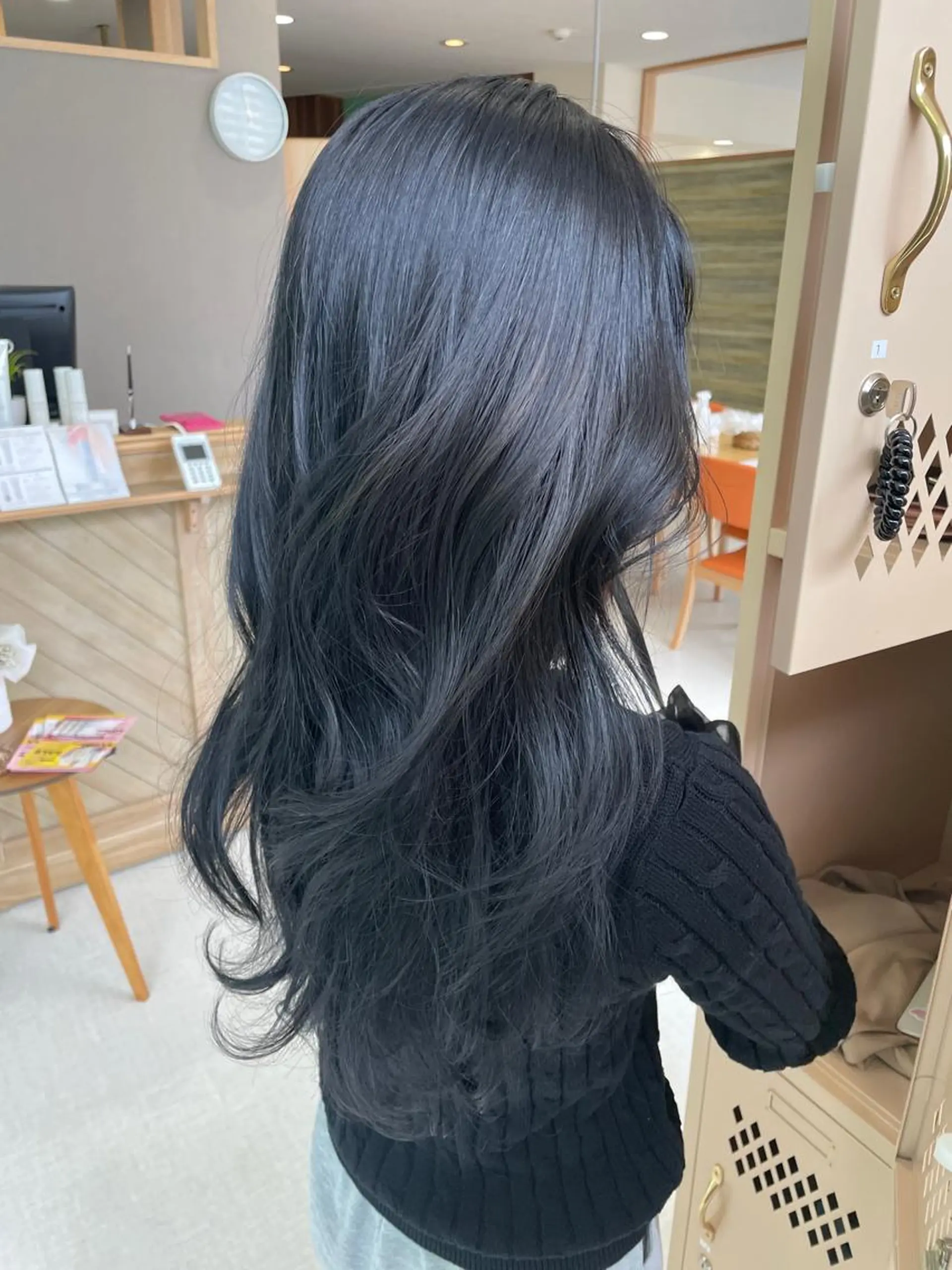 ロング カラー カット ヘアカラー 韓国ヘア/レイヤー/ ツヤカラー/ Aiのヘアスタイル