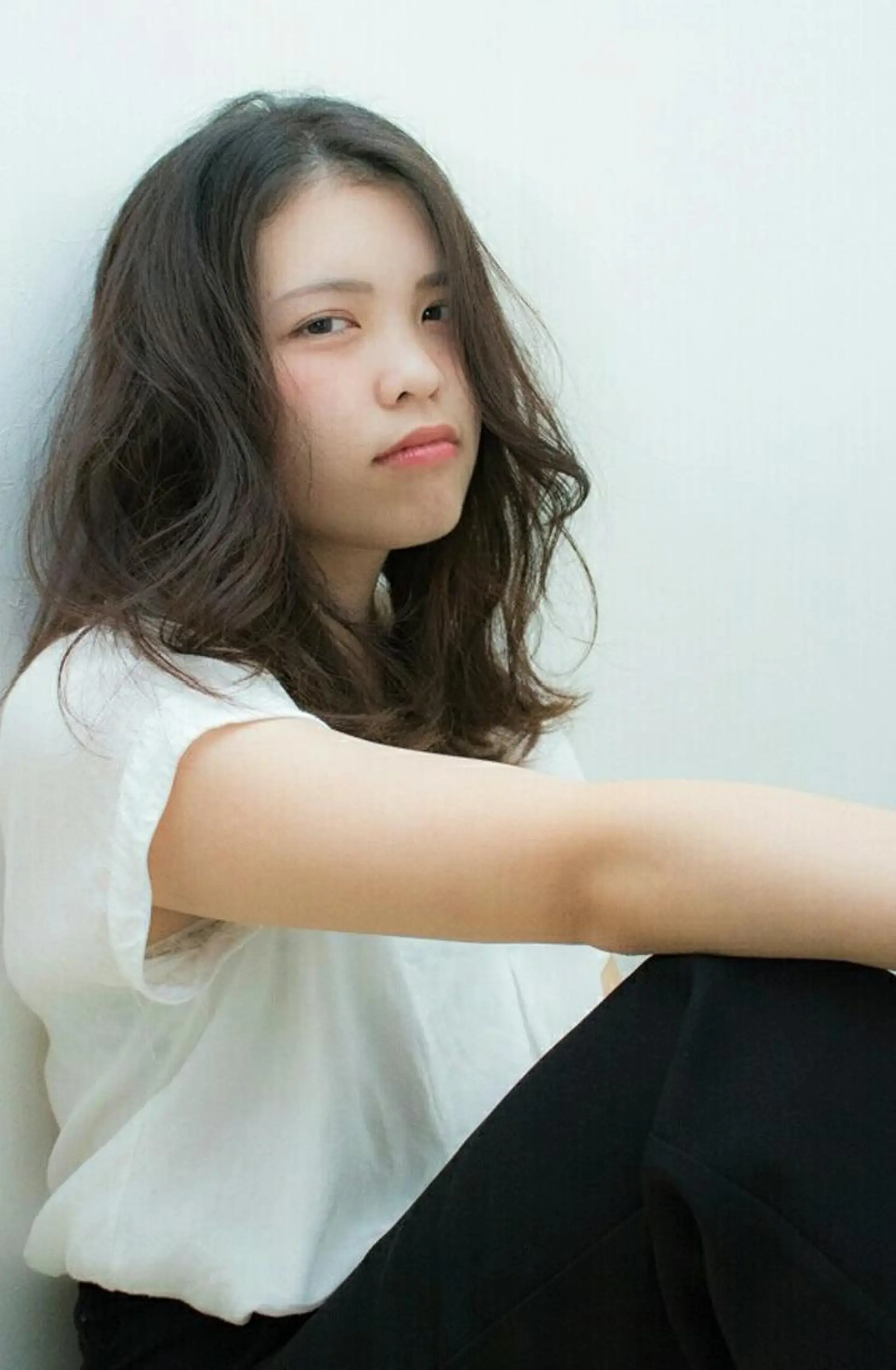 ミディアム しらはま ようこのヘアスタイル