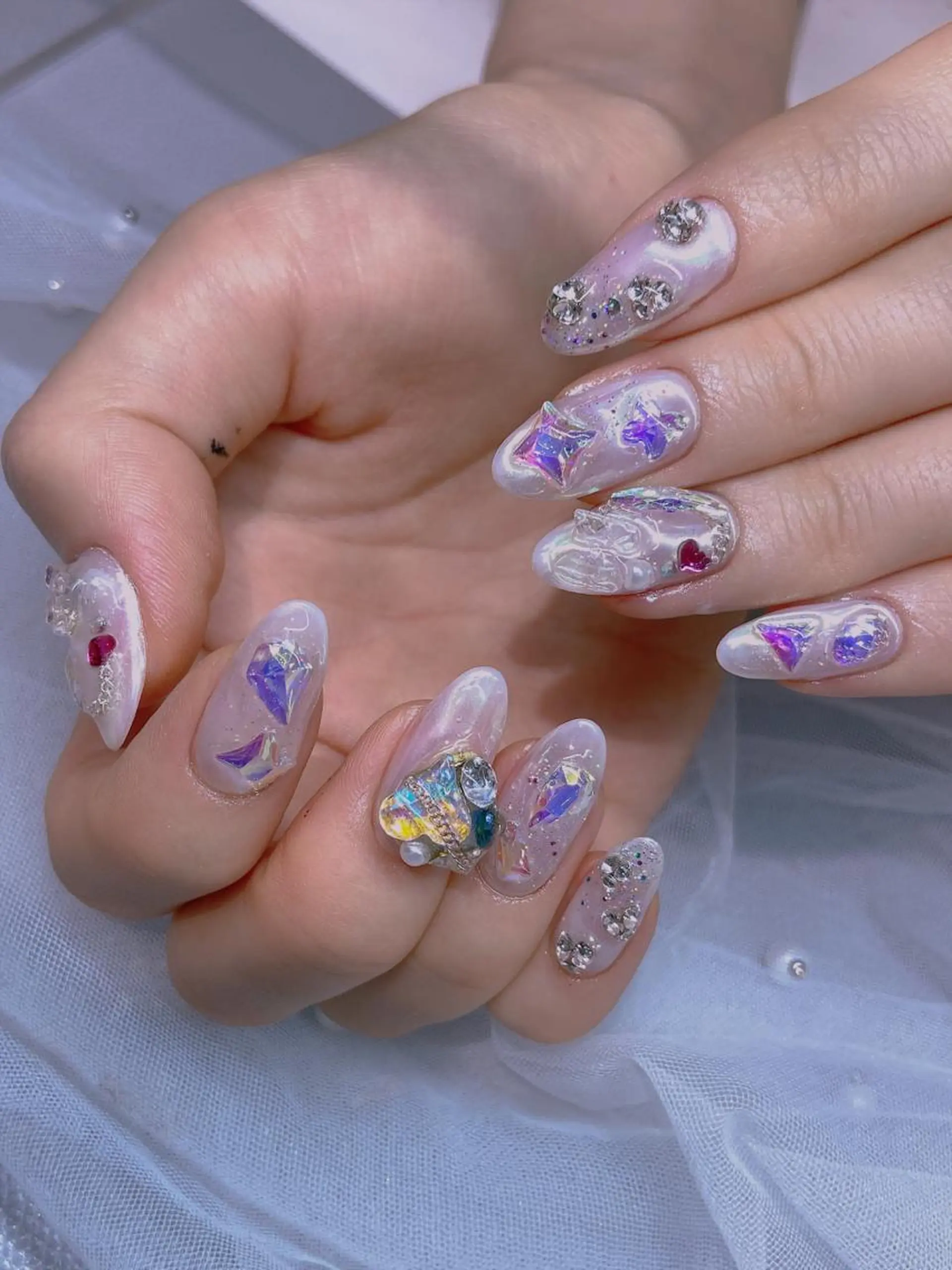 ネイル 長さだし専門店 M2　rikaのネイルデザイン