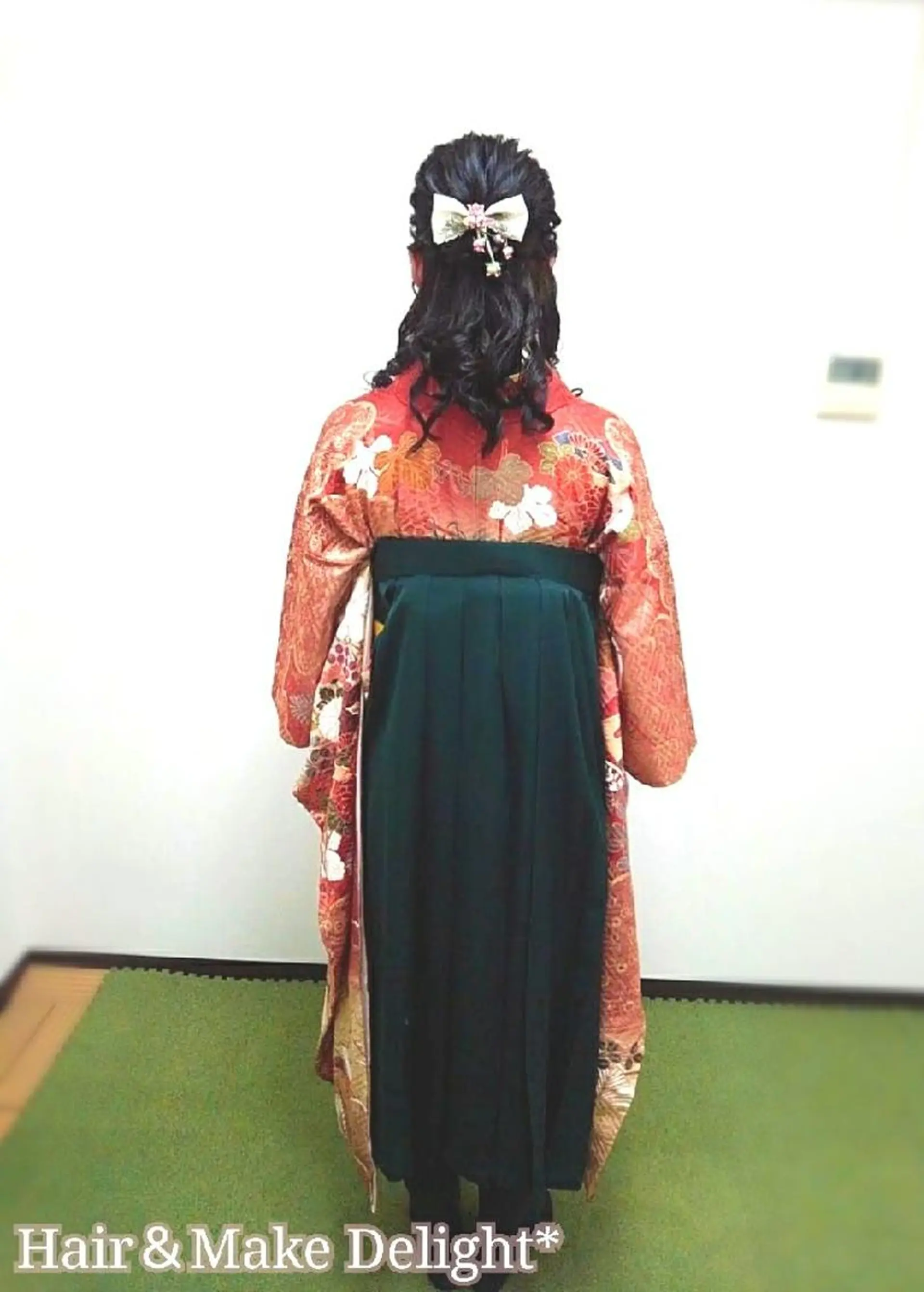 ロング ヘアアレンジ Hair&Make  Delight*のヘアスタイル