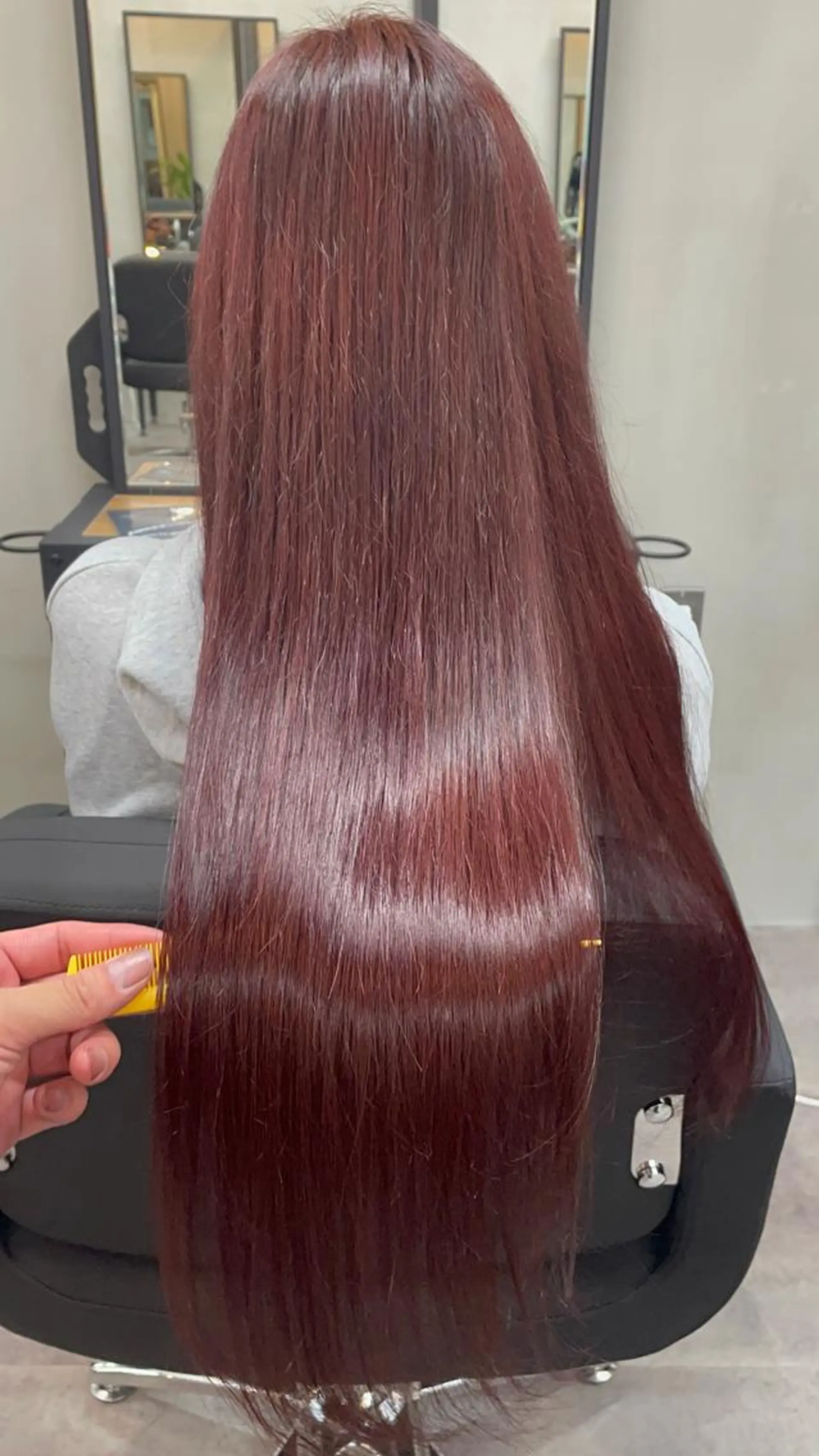 ロング カラー カット ヘアカラー トリートメント ALLEN hair 京橋店のヘアスタイル