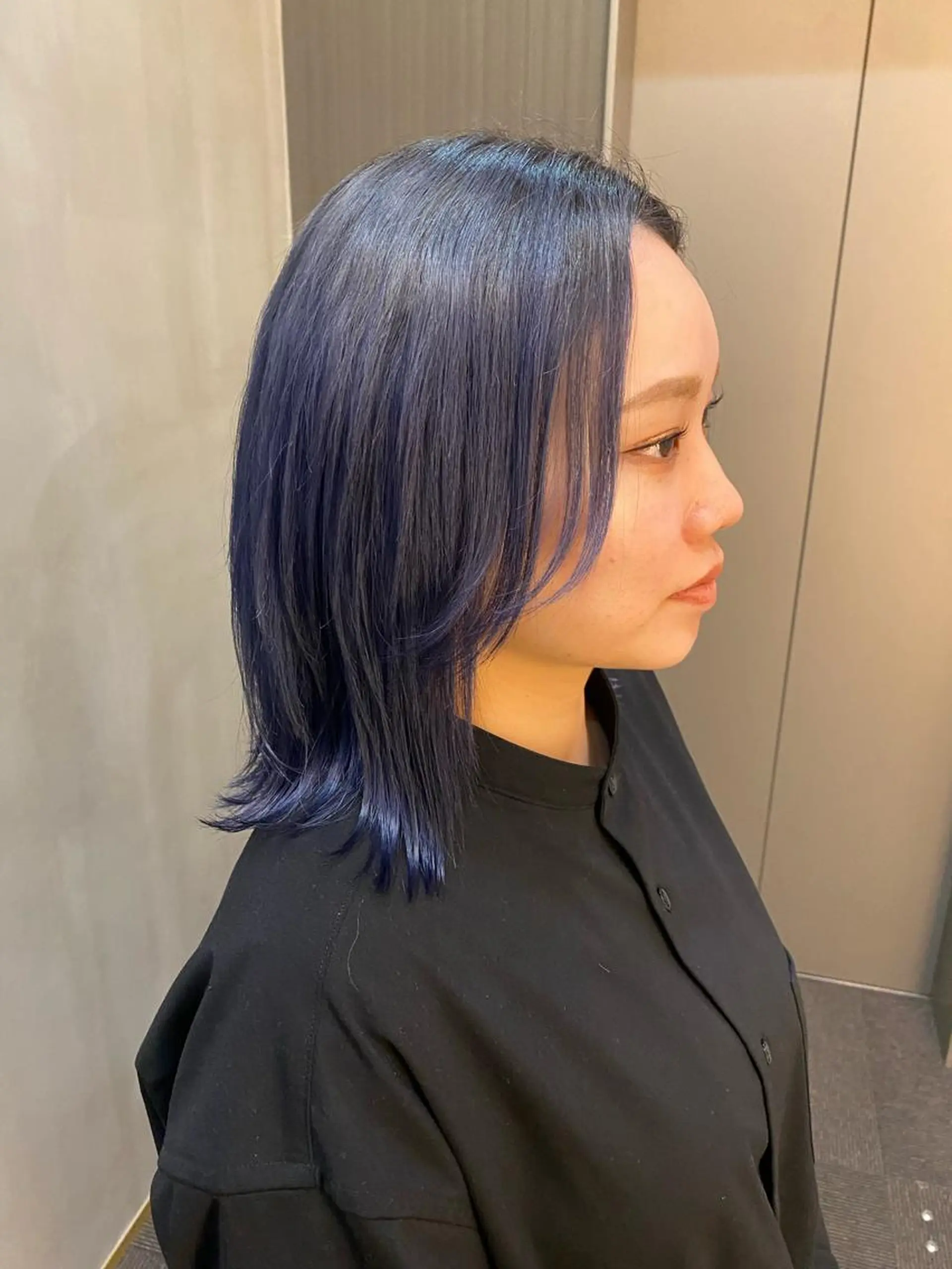 ミディアム カラー 韓国×髪質改善カラー 💎hinaのヘアスタイル