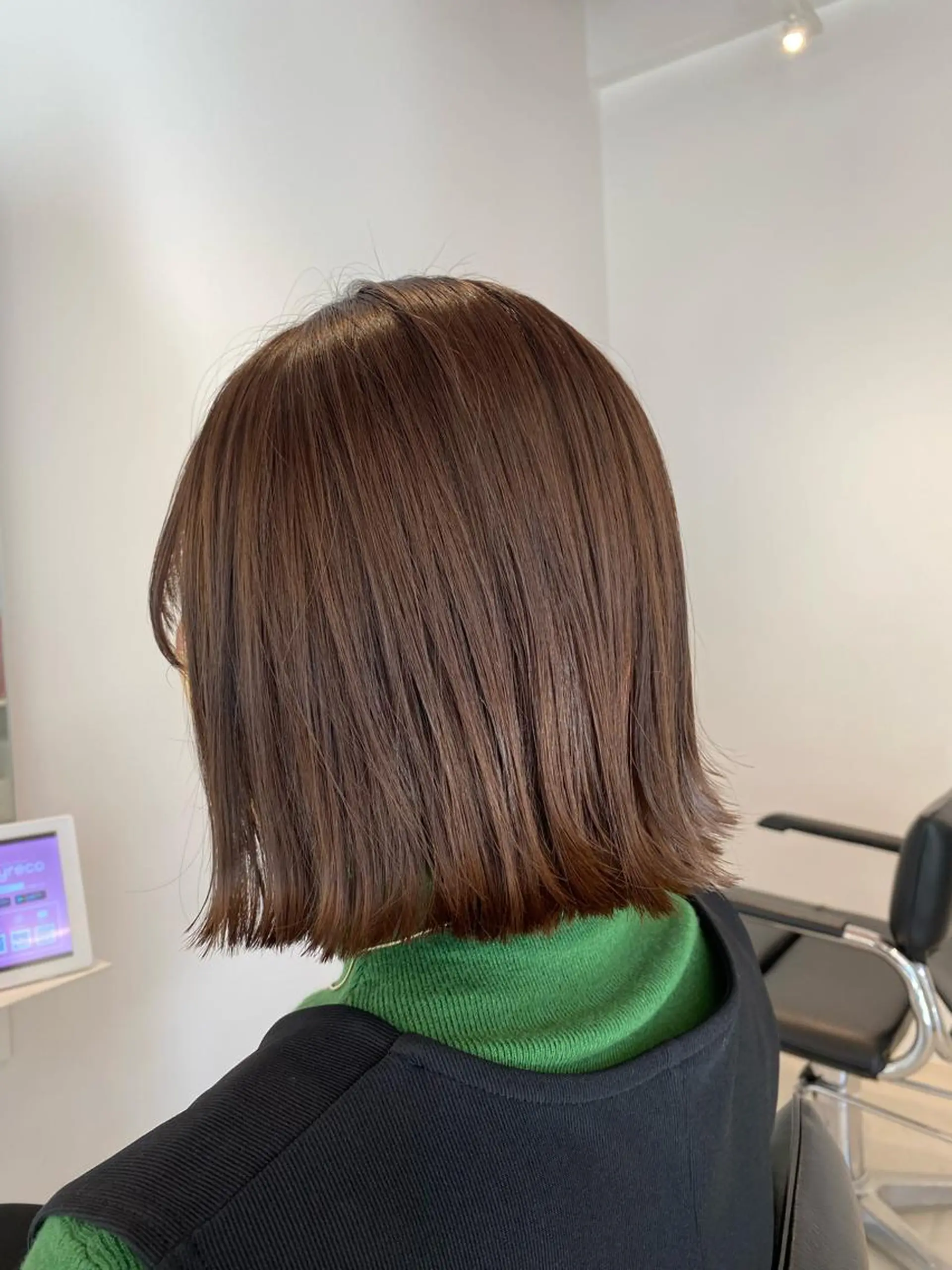 ショート カラー ヘアアレンジ アッシュ ベージュカラー 透明感カラー イルミナカラー ボブ カット ヘアカラー トリートメント 池袋/韓国レイヤー 💗🐇amiのヘアスタイル