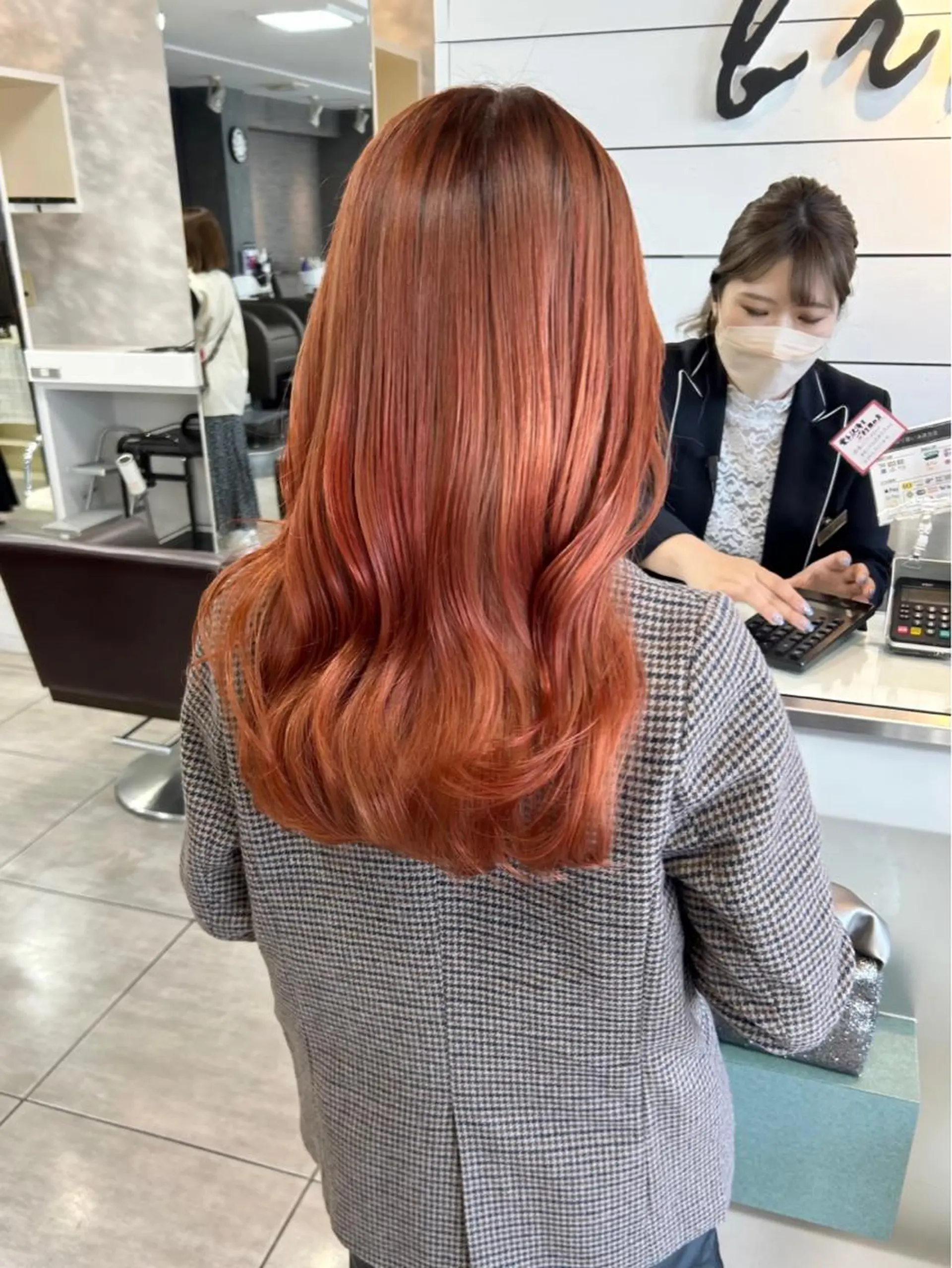 セミロング カット ヘアカラー 🫧艶髪カラー🫧 森本くるみのヘアスタイル