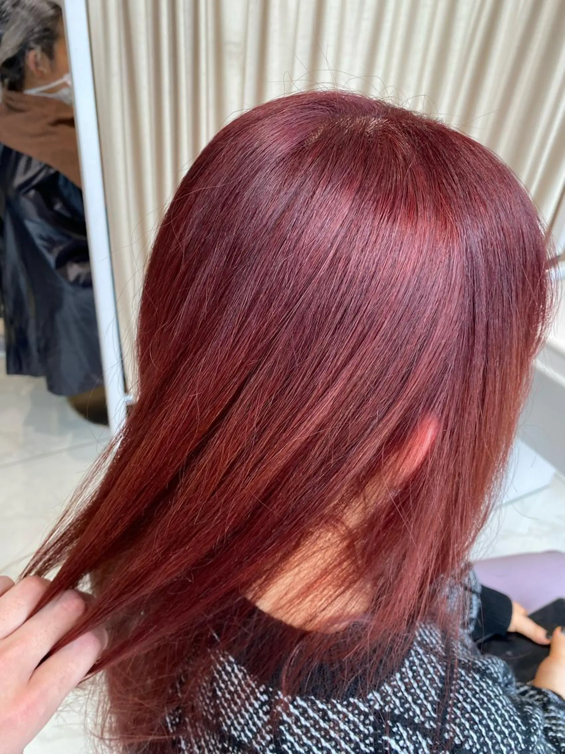 ロング カラー カット ヘアカラー 佐々木 拓海のヘアスタイル