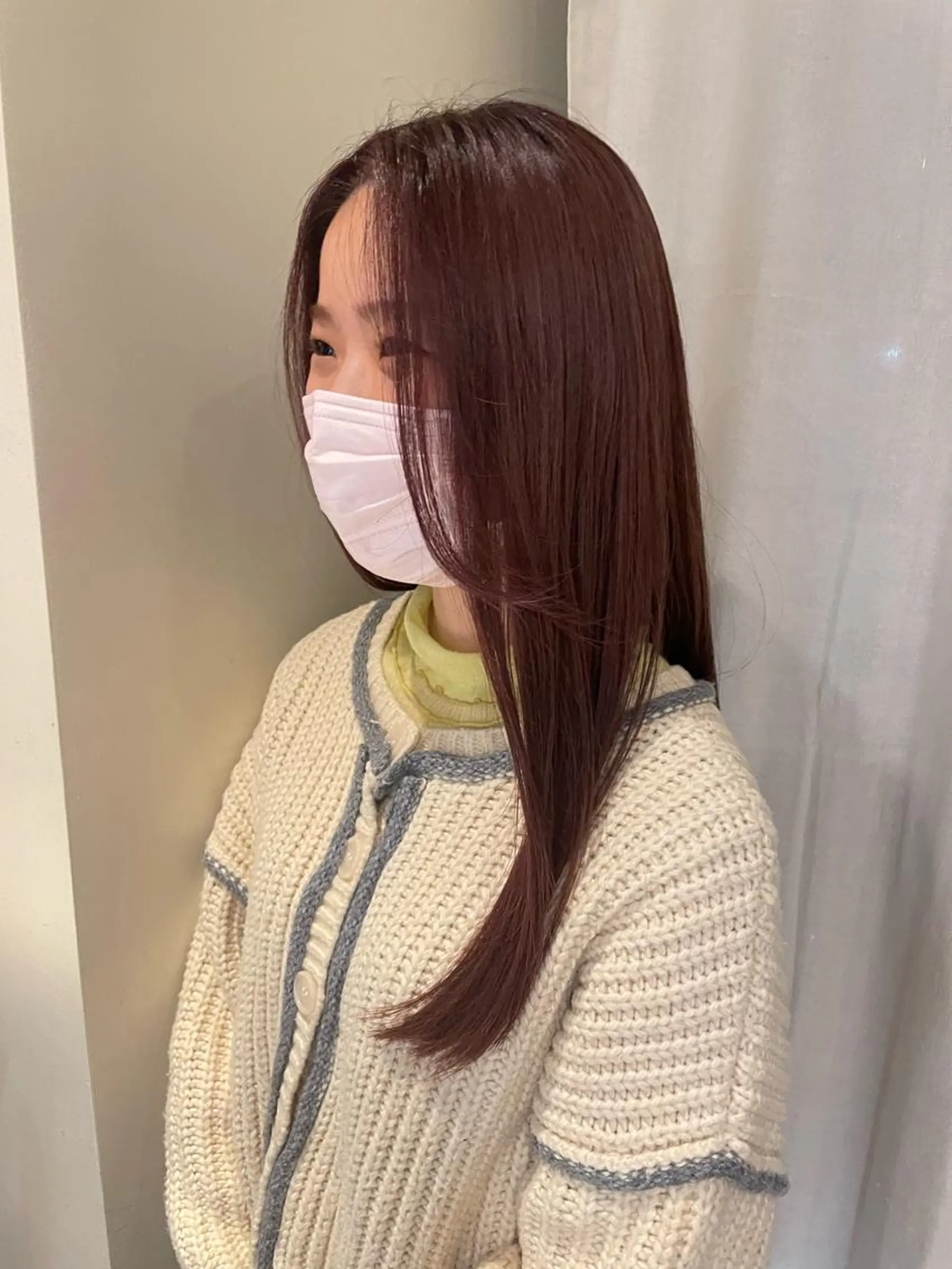 カラー 髪質改善 ヘアカラー トリートメント 🫧透明感カラー🫧 Anjuのヘアスタイル