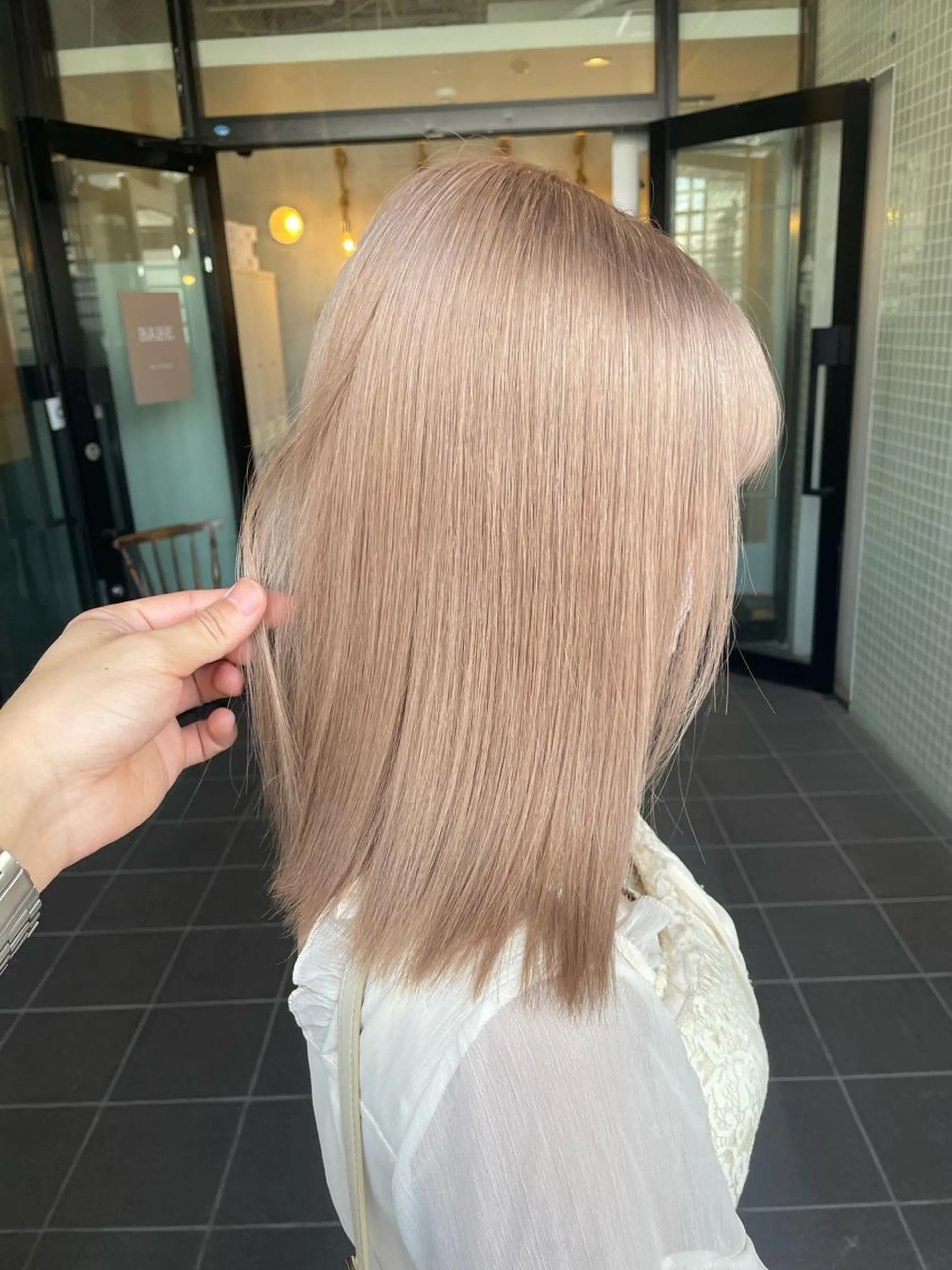 セミロング Hardy ショータのヘアスタイル