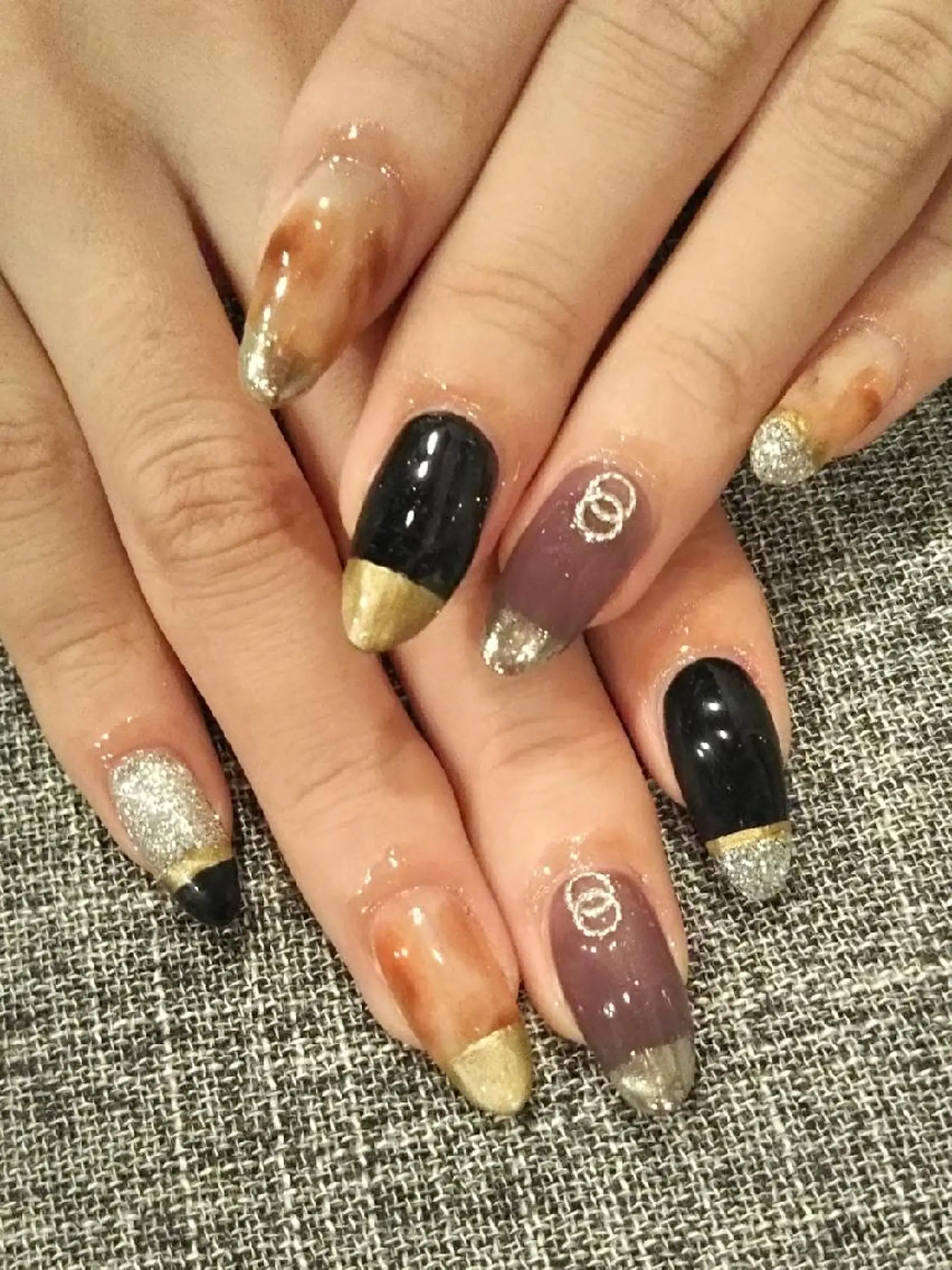 ネイル ゴージャス ハンドネイル private salon mieのネイルデザイン