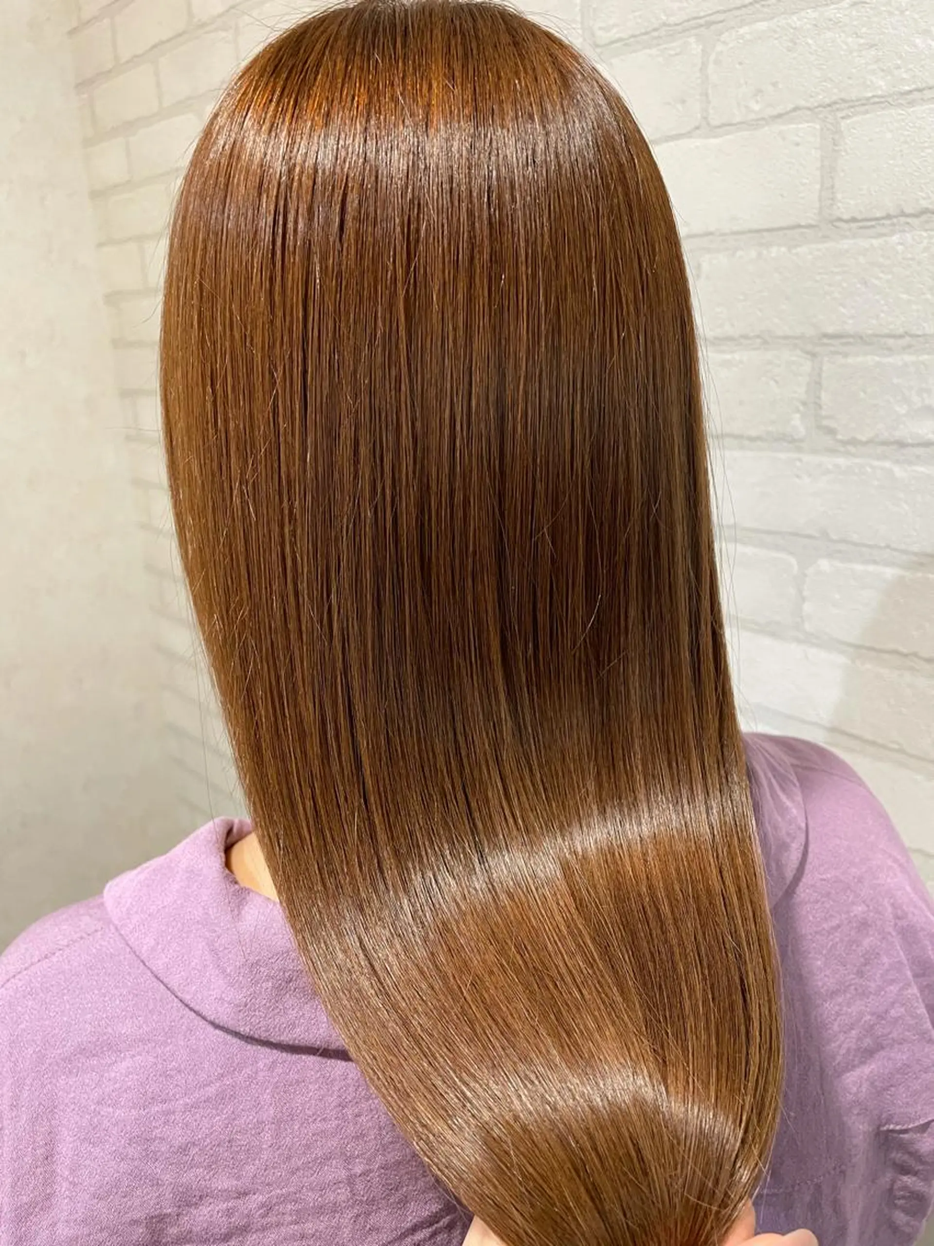ロング トリートメント 酸熱トリートメント 透明感カラー💎 AYAのヘアスタイル
