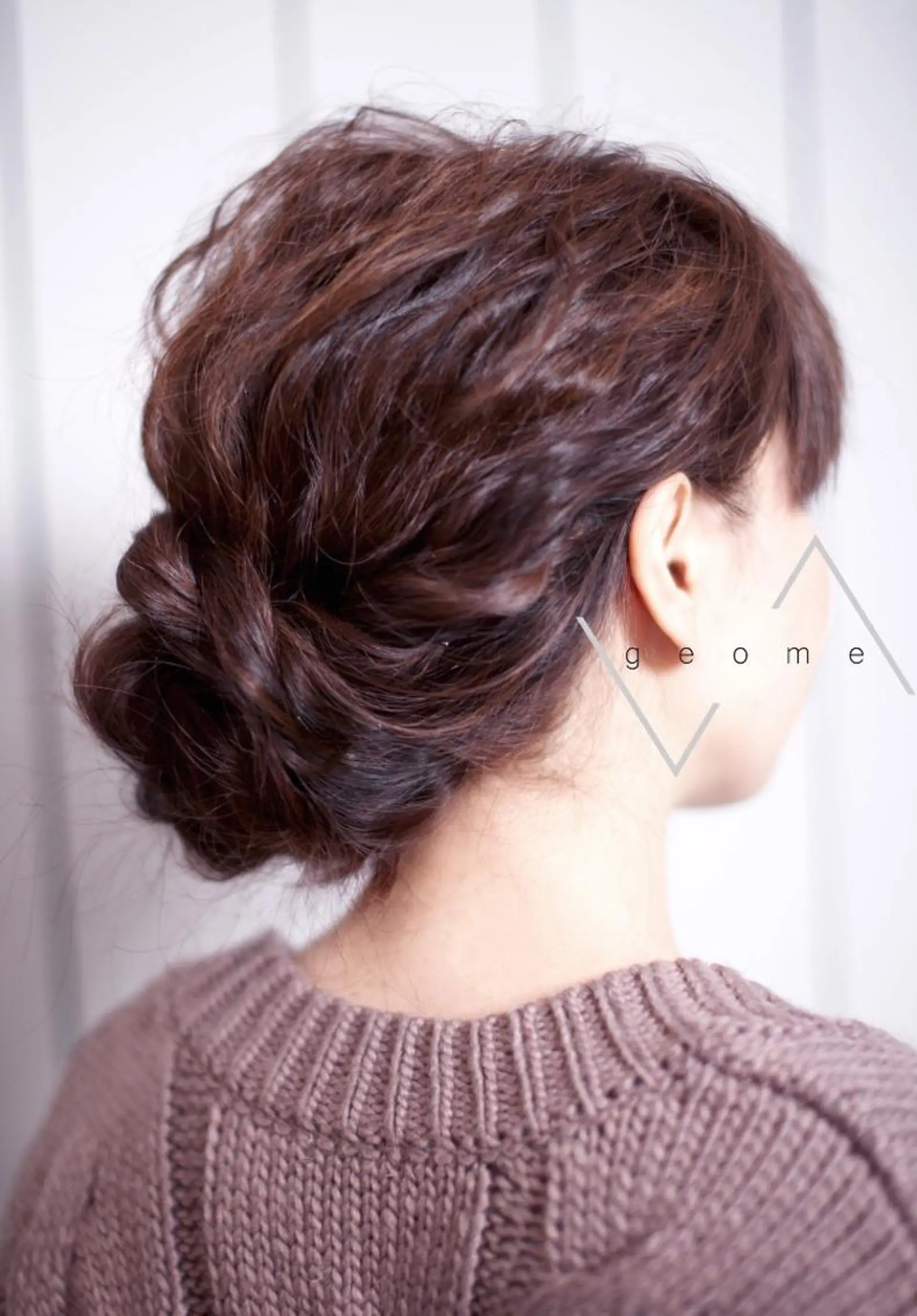セミロング ヘアアレンジ ヘアセット 大西 カズマのヘアスタイル