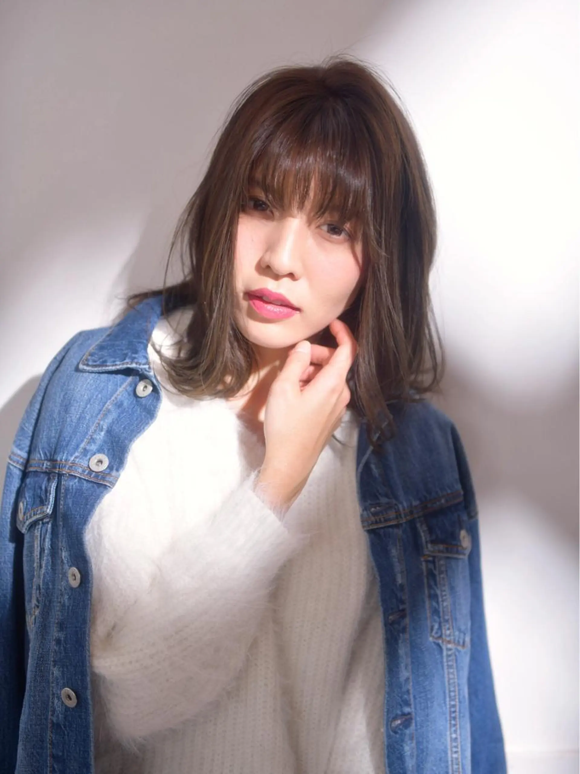 ミディアム カラー パーマ 【髪質改善師】 鈴木伸之介のヘアスタイル