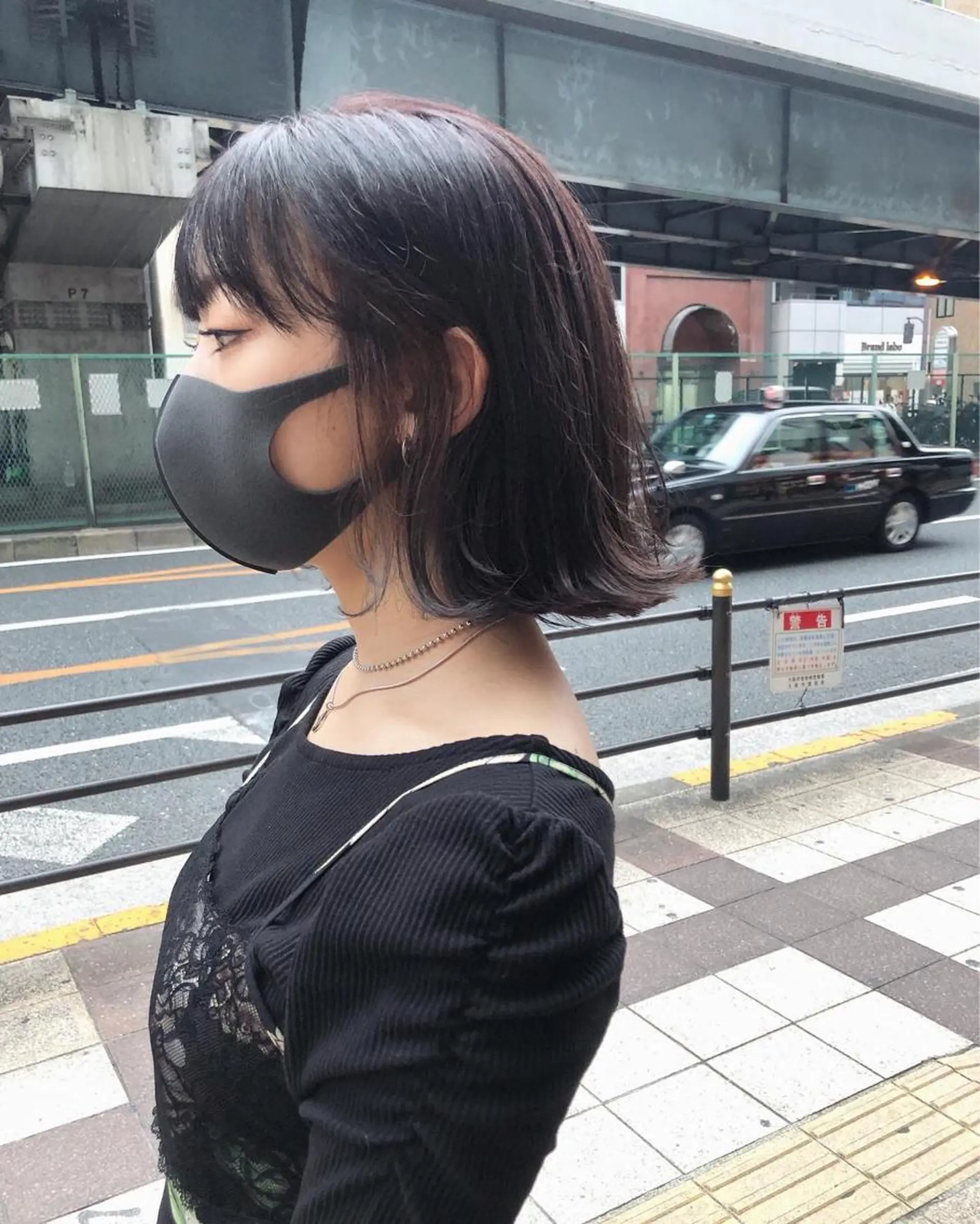 ミディアム カラー ヘアアレンジ グレージュ ラベンダーカラー ラベンダーグレージュ ラベンダーグレー タッセルカット カット ヘアカラー トリートメント 酸性縮毛矯正🧴韓国 レイヤー/髪質改善のヘアスタイル