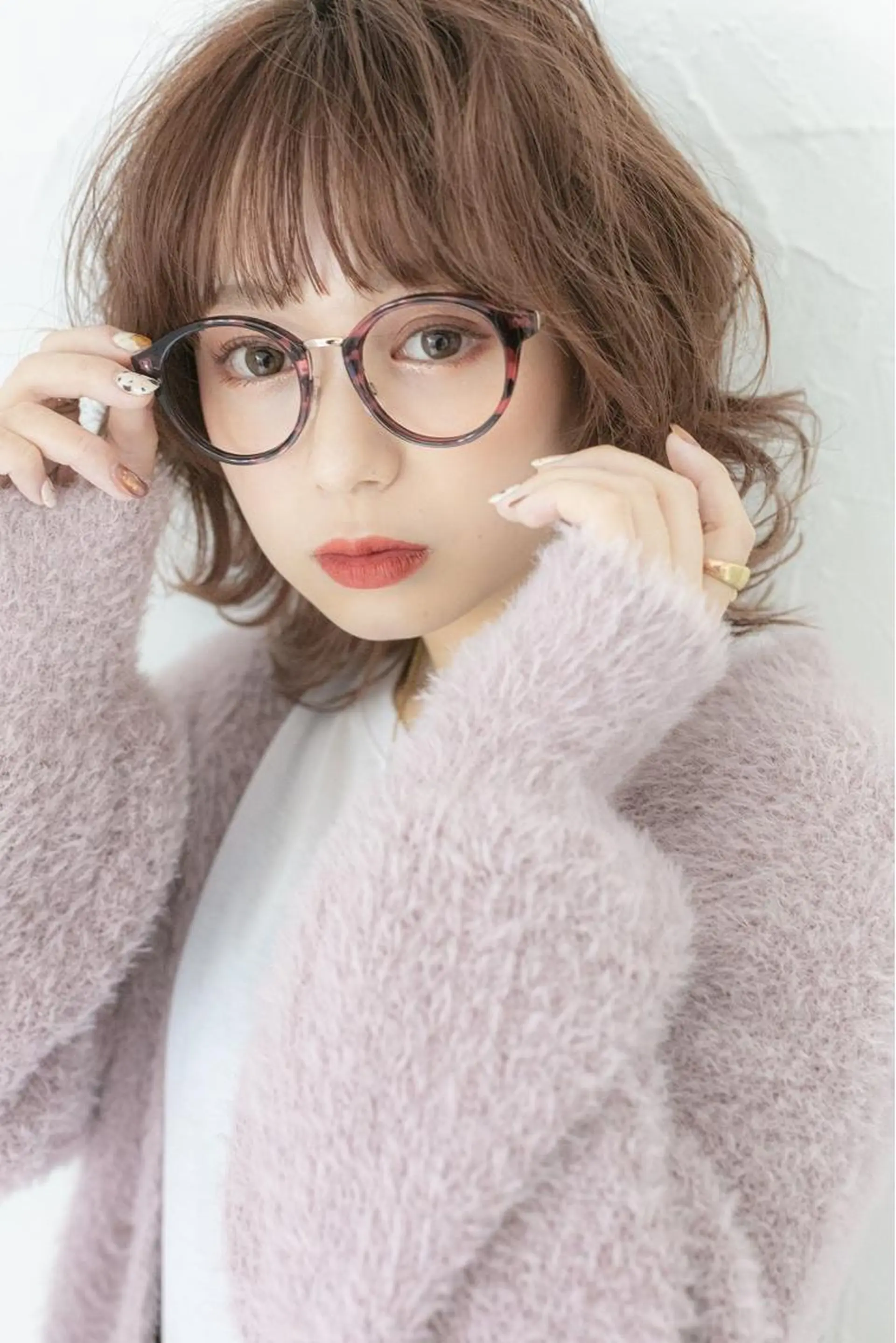 ミディアム カラー ヘアアレンジ 小顔カット/艶 カラー特化♡MIHOのヘアスタイル