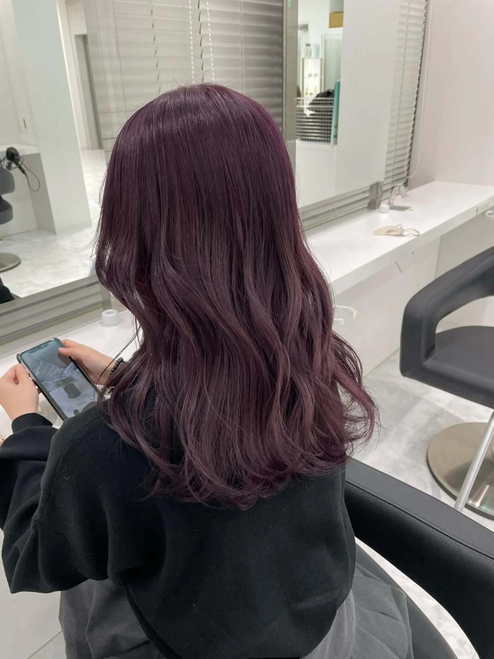セミロング カラー ヘアアレンジ ブリーチ カット ヘアカラー 髪質改善/美髪矯正 艶髪/Takutoのヘアスタイル