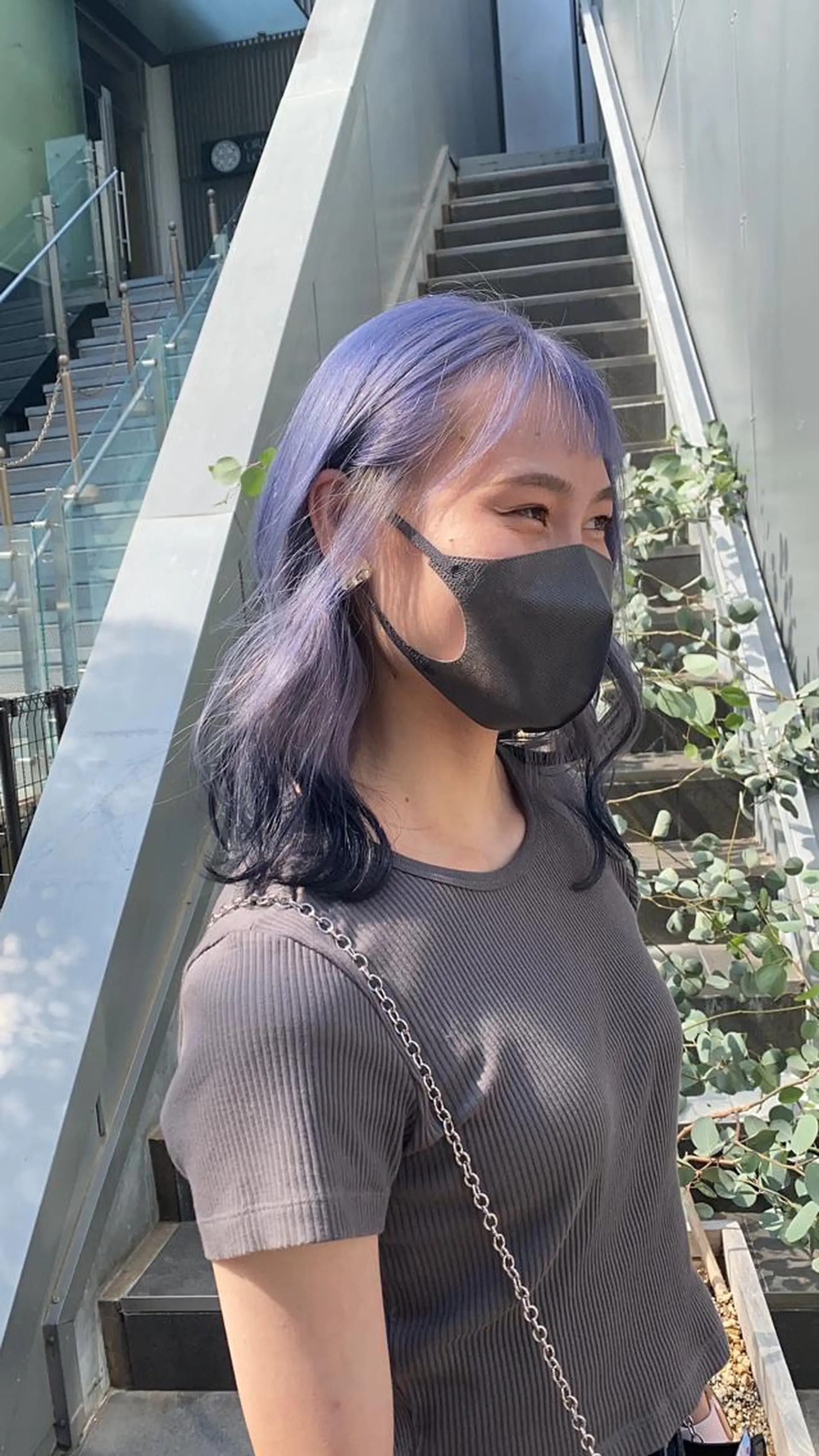 カラー ヘアカラー ヤクシジ レンのヘアスタイル